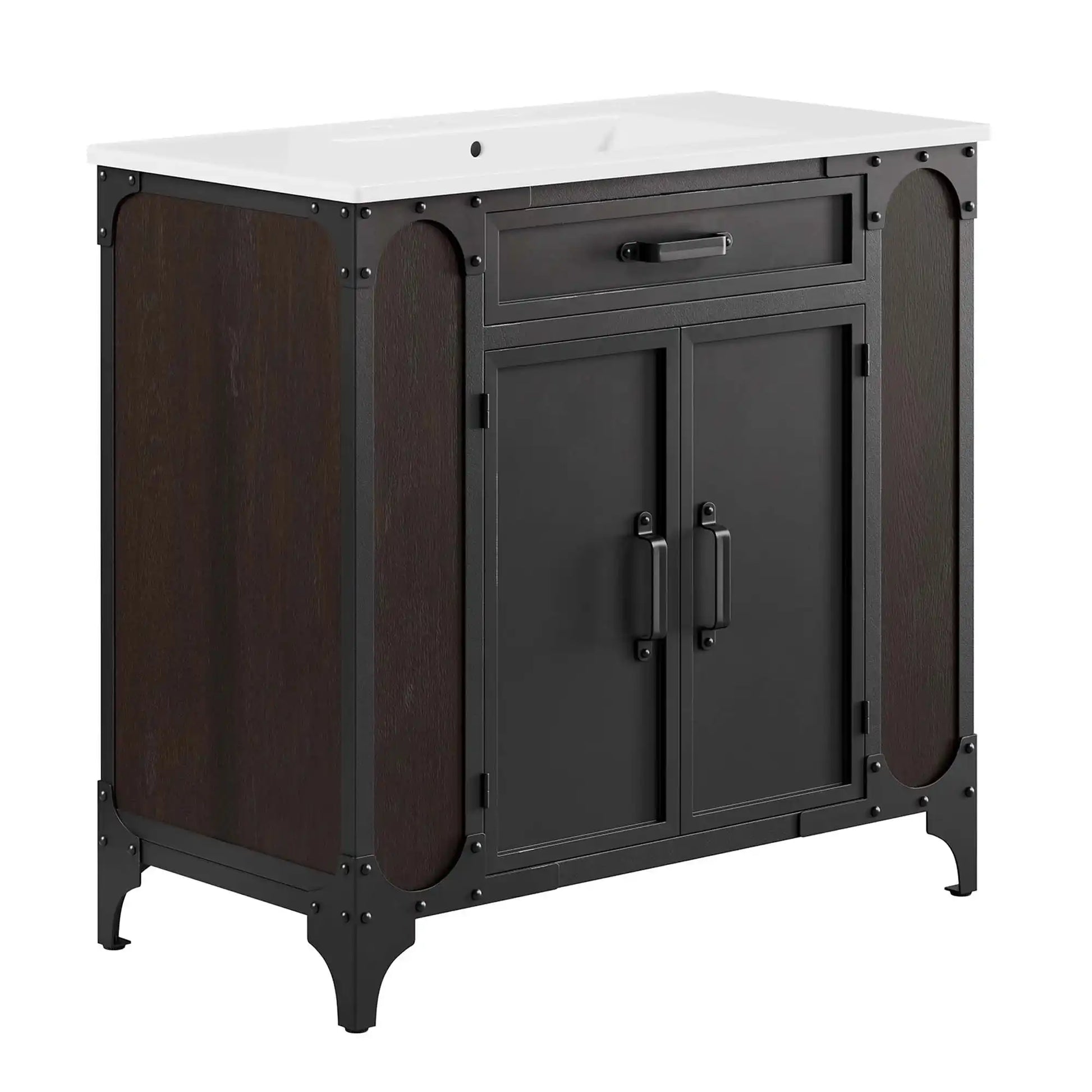 Steamforge 36" Bathroom Vanity by Modway - Best Buy Furniture