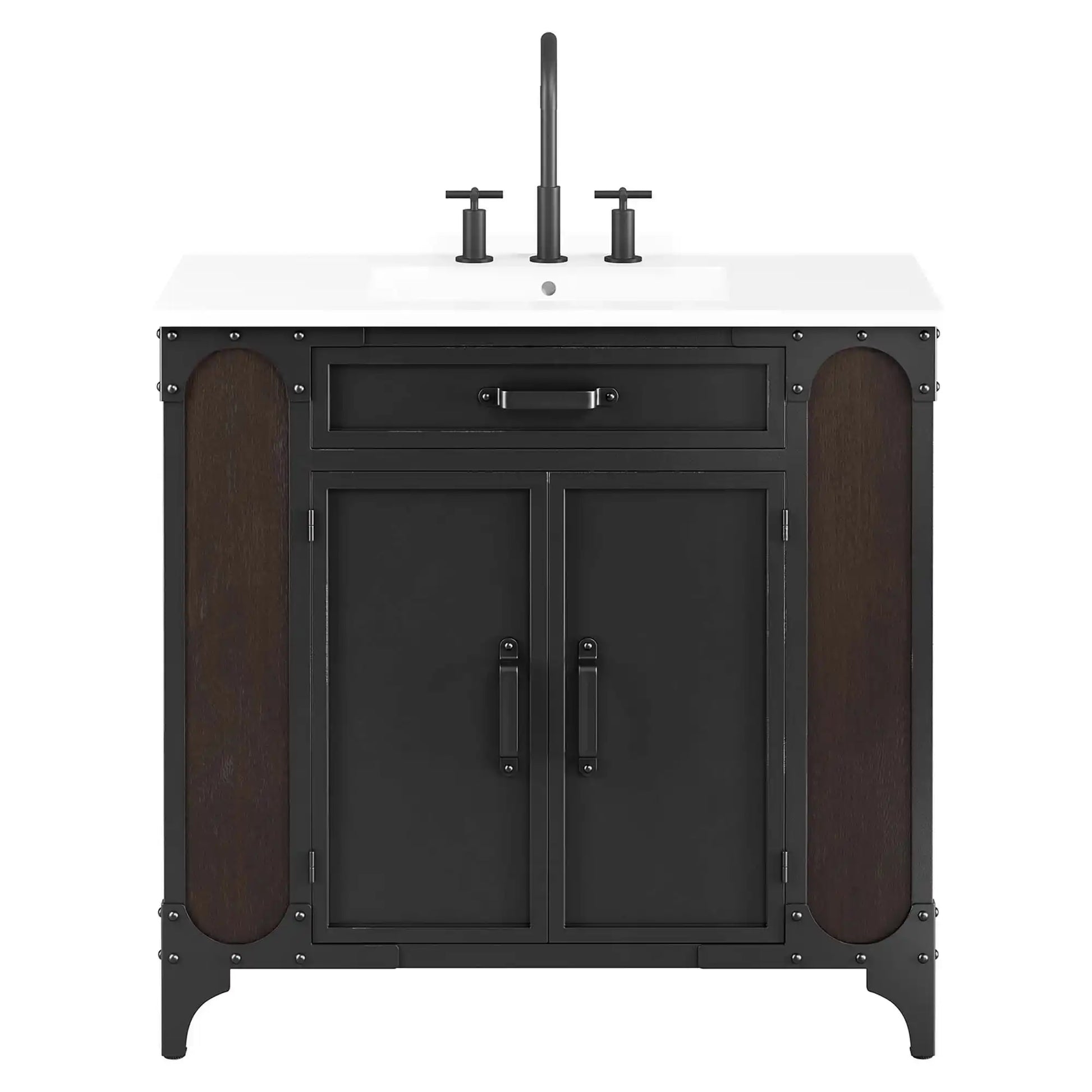 Steamforge 36" Bathroom Vanity by Modway - Best Buy Furniture