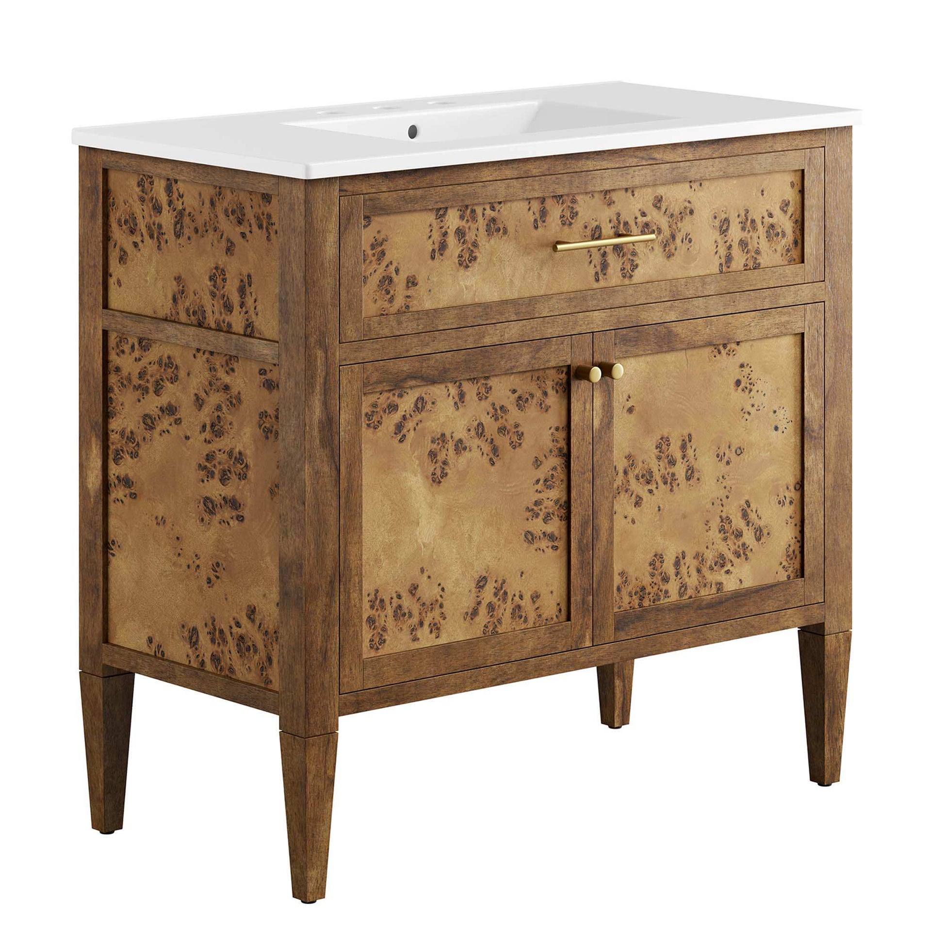Elysian 36" Wood Bathroom Vanity by Modway - Best Buy Furniture