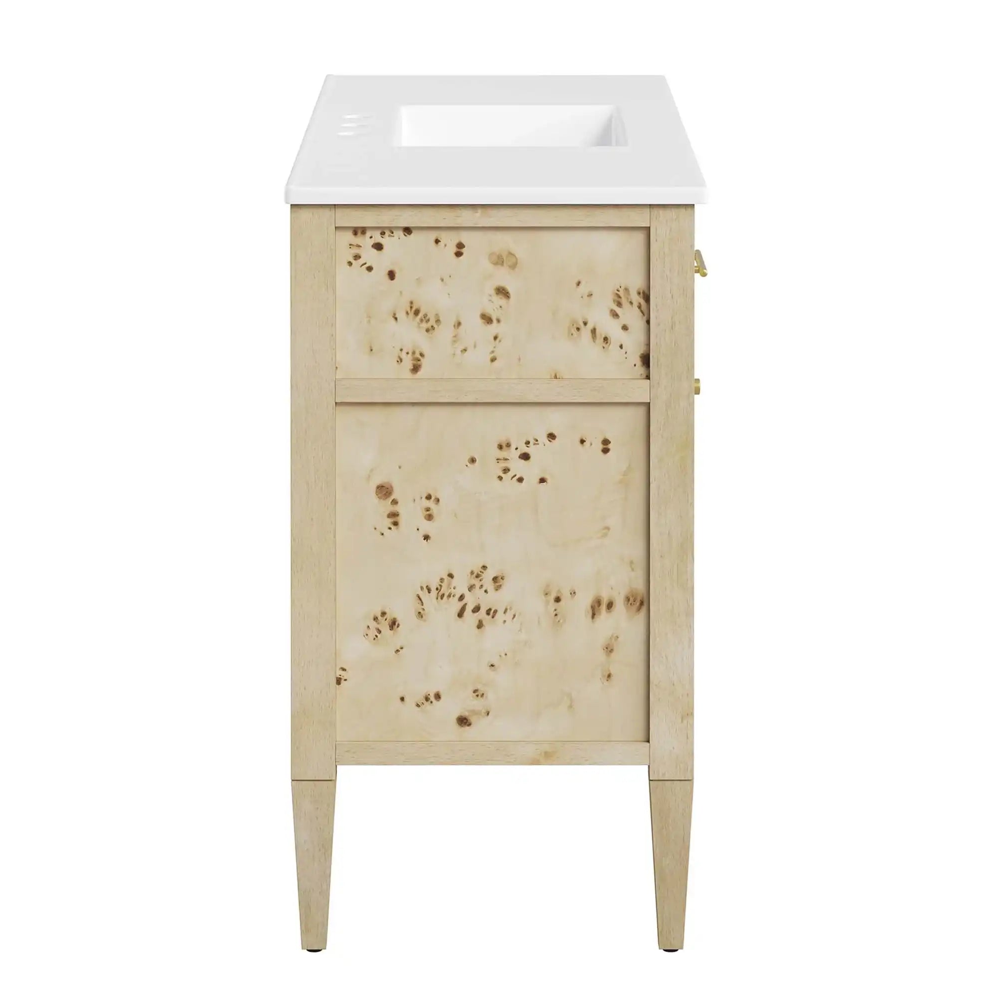 Elysian 48" Wood Single Sink Bathroom Vanity by Modway - Best Buy Furniture