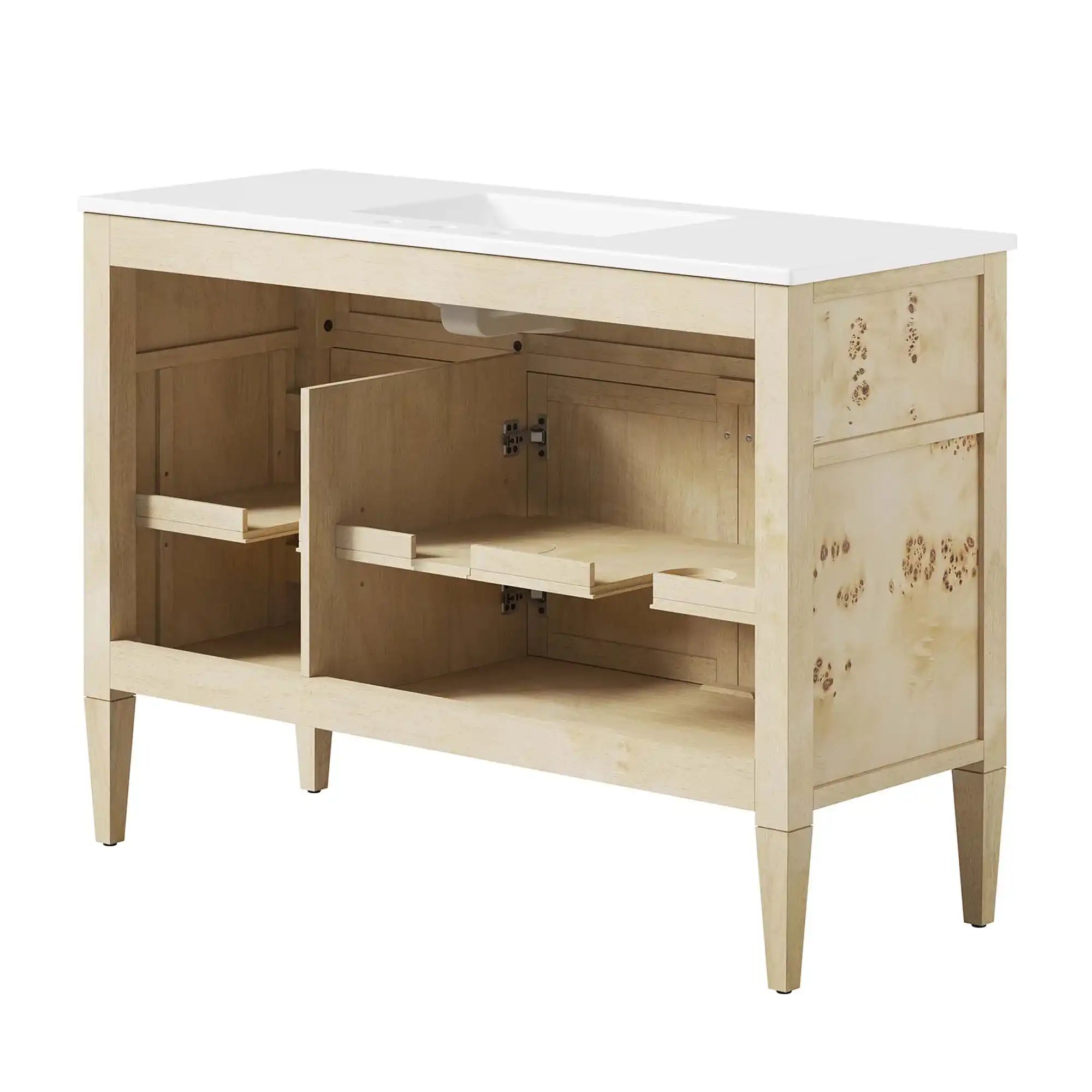 Elysian 48" Wood Single Sink Bathroom Vanity by Modway - Best Buy Furniture