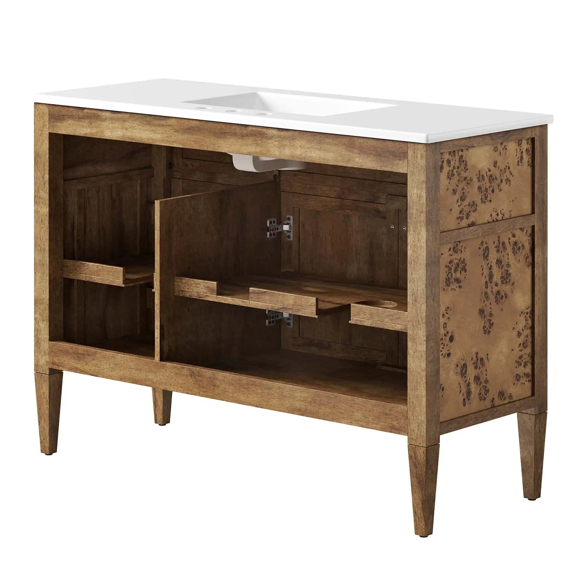 Elysian 48" Wood Single Sink Bathroom Vanity by Modway - Best Buy Furniture