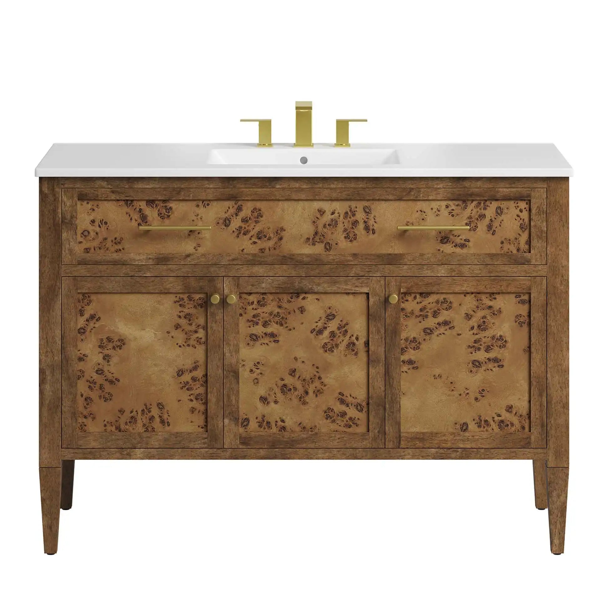 Elysian 48" Wood Single Sink Bathroom Vanity by Modway - Best Buy Furniture