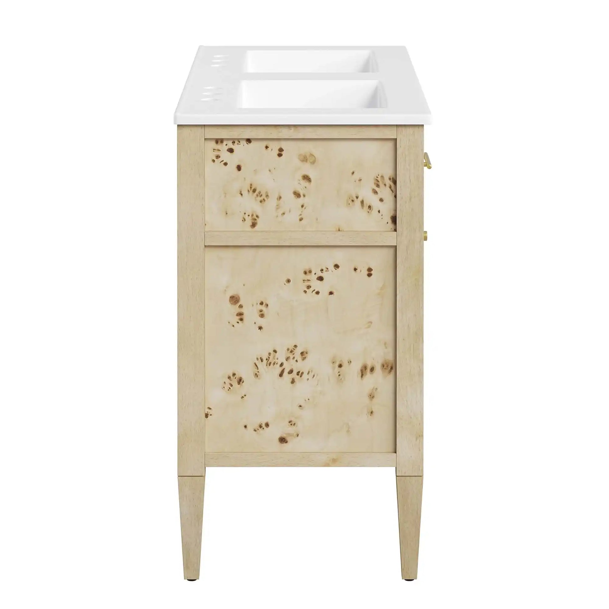 Elysian 48" Double Sink Bathroom Vanity by Modway - Best Buy Furniture