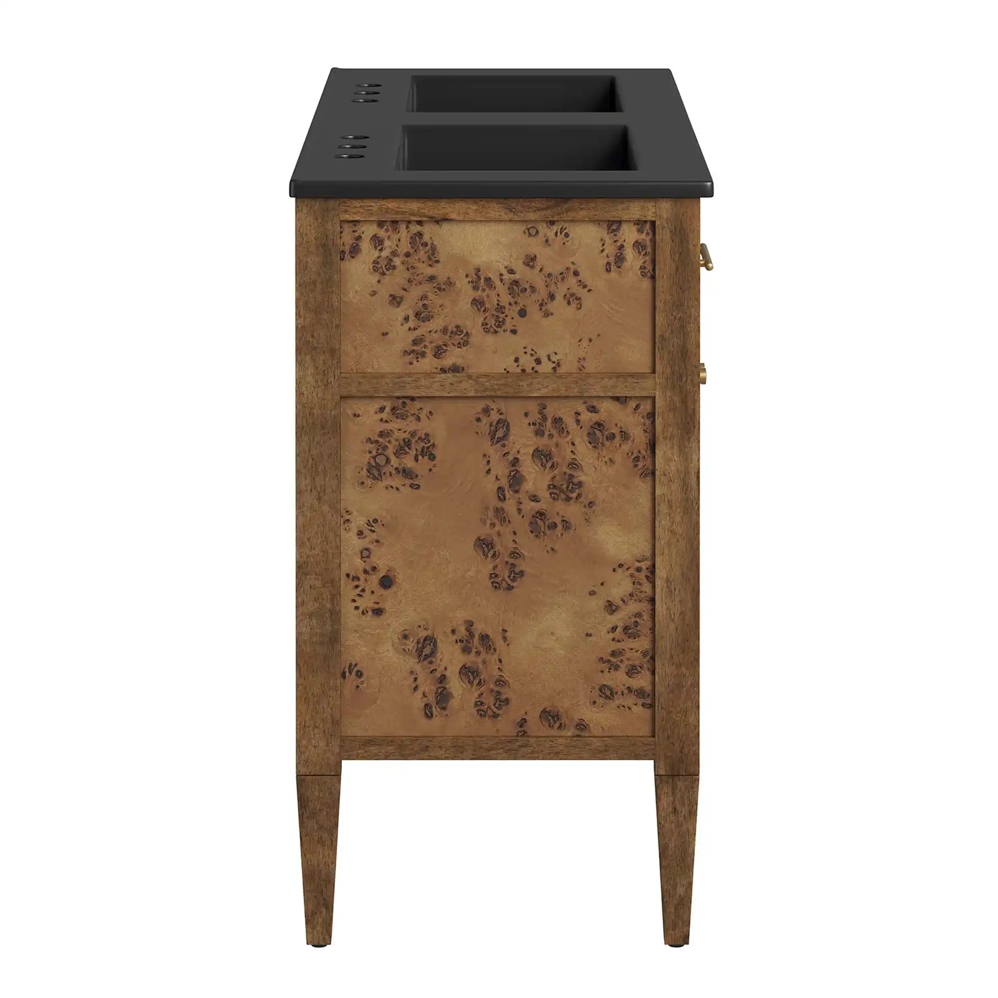 Elysian 48" Wood Double Sink Bathroom Vanity by Modway - Best Buy Furniture