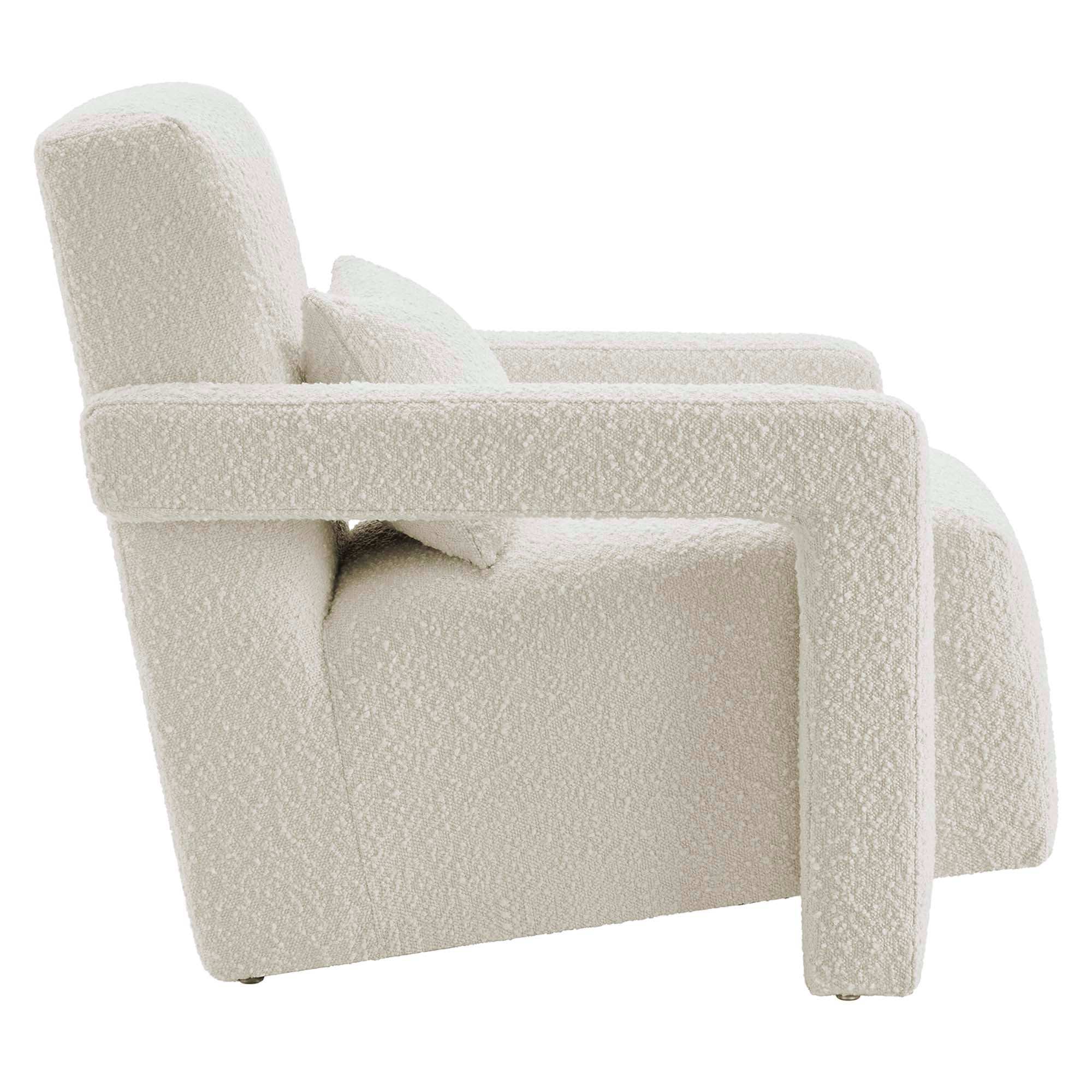 Mirage Boucle Upholstered Armchair by Modway - Best Buy Furniture