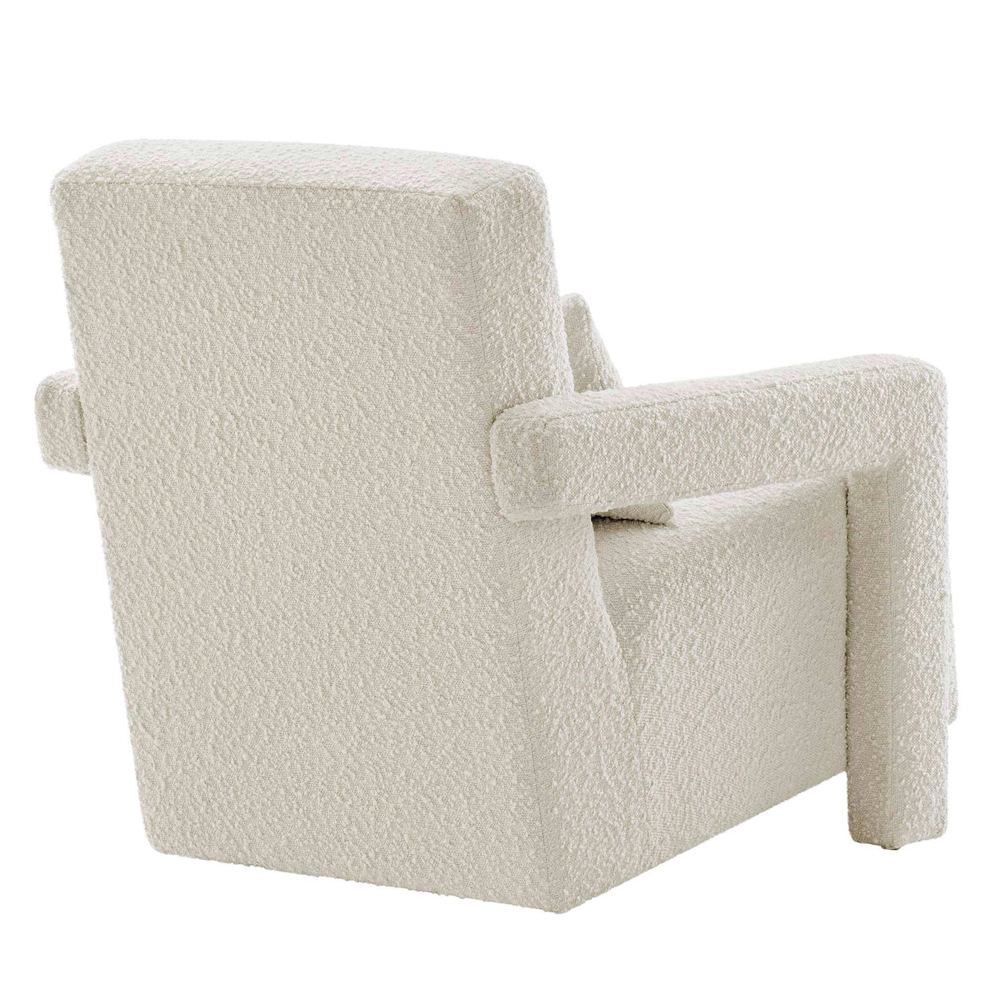 Mirage Boucle Upholstered Armchair by Modway - Best Buy Furniture