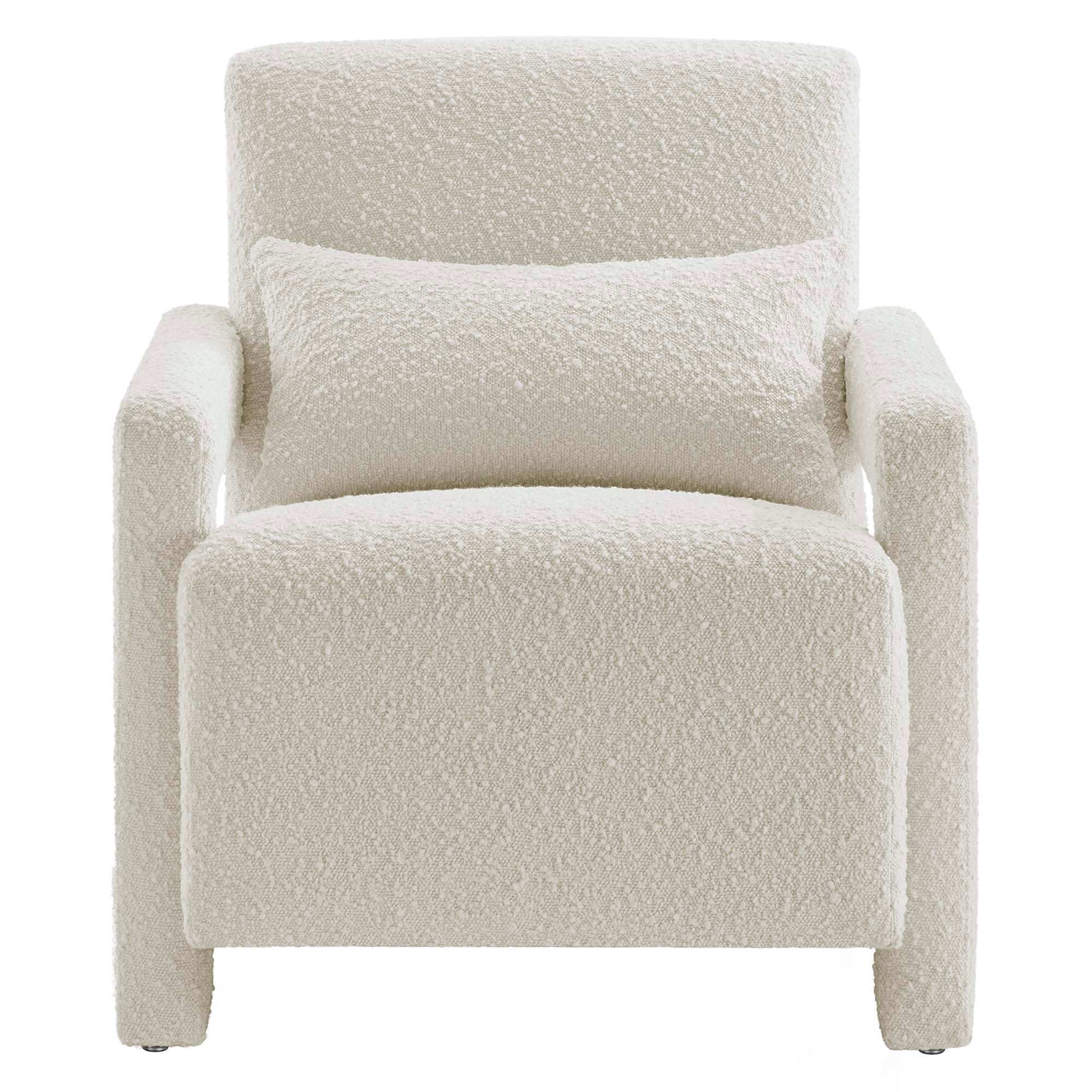 Mirage Boucle Upholstered Armchair by Modway - Best Buy Furniture