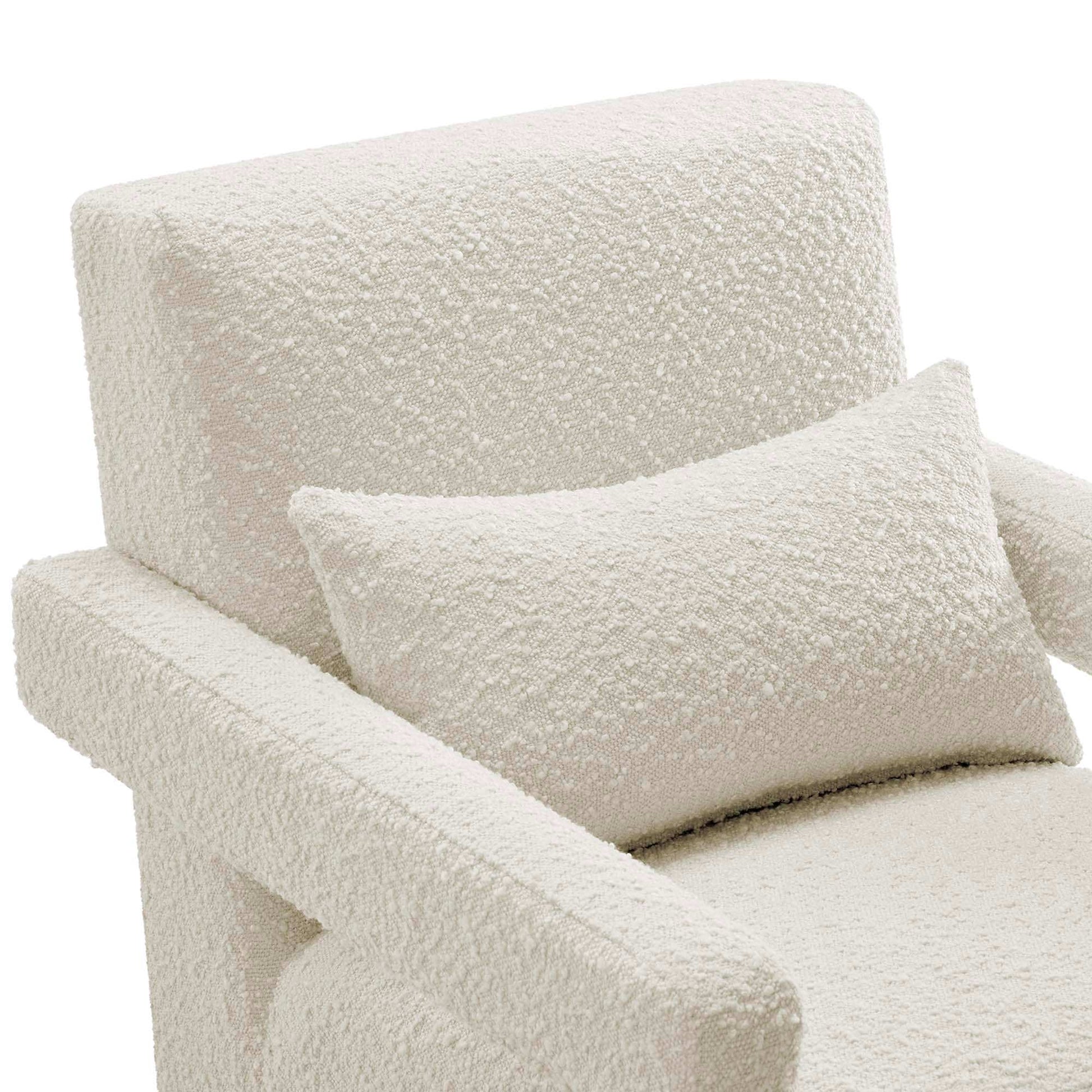 Mirage Boucle Upholstered Armchair by Modway - Best Buy Furniture