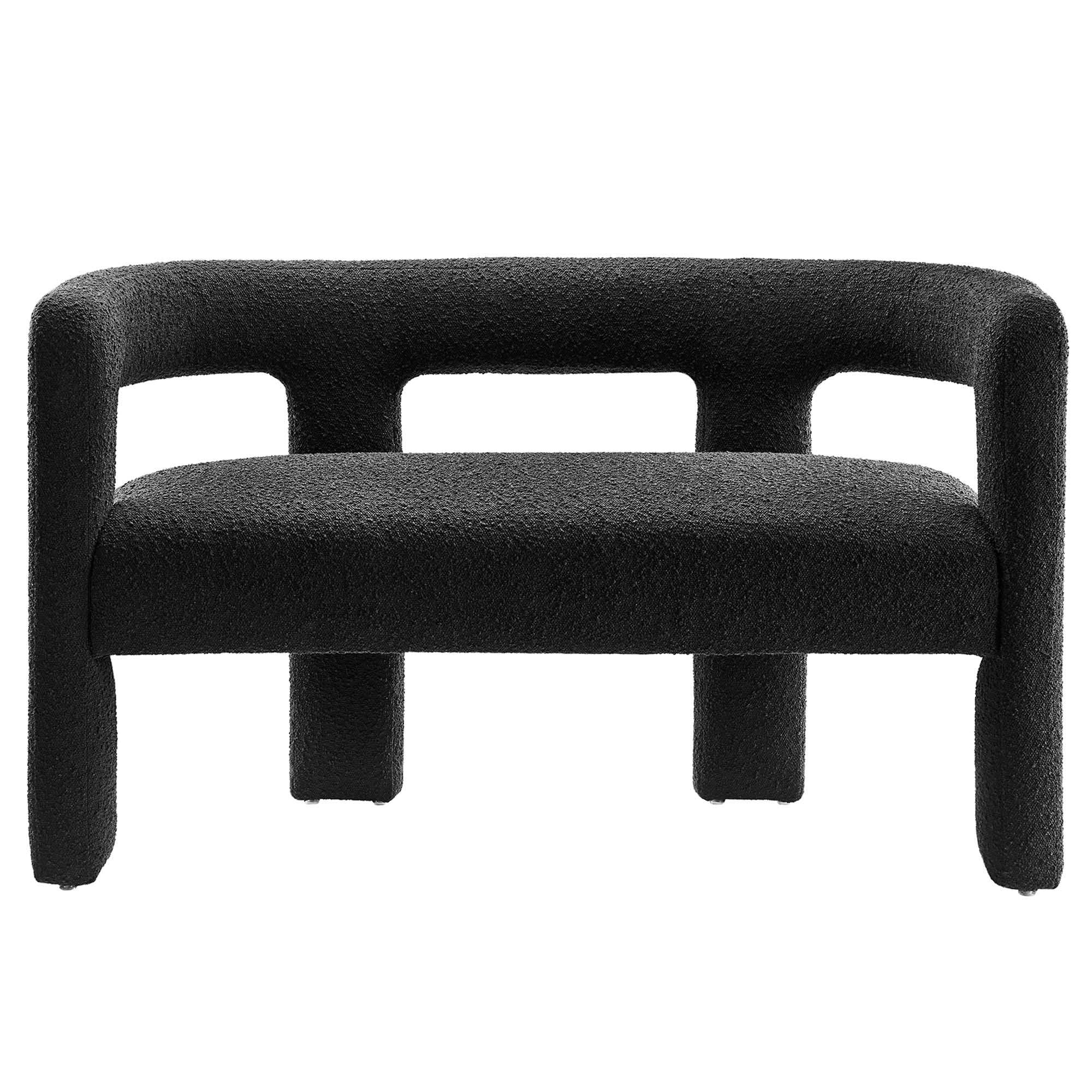 Kayla Boucle Upholstered Loveseat by Modway - Best Buy Furniture