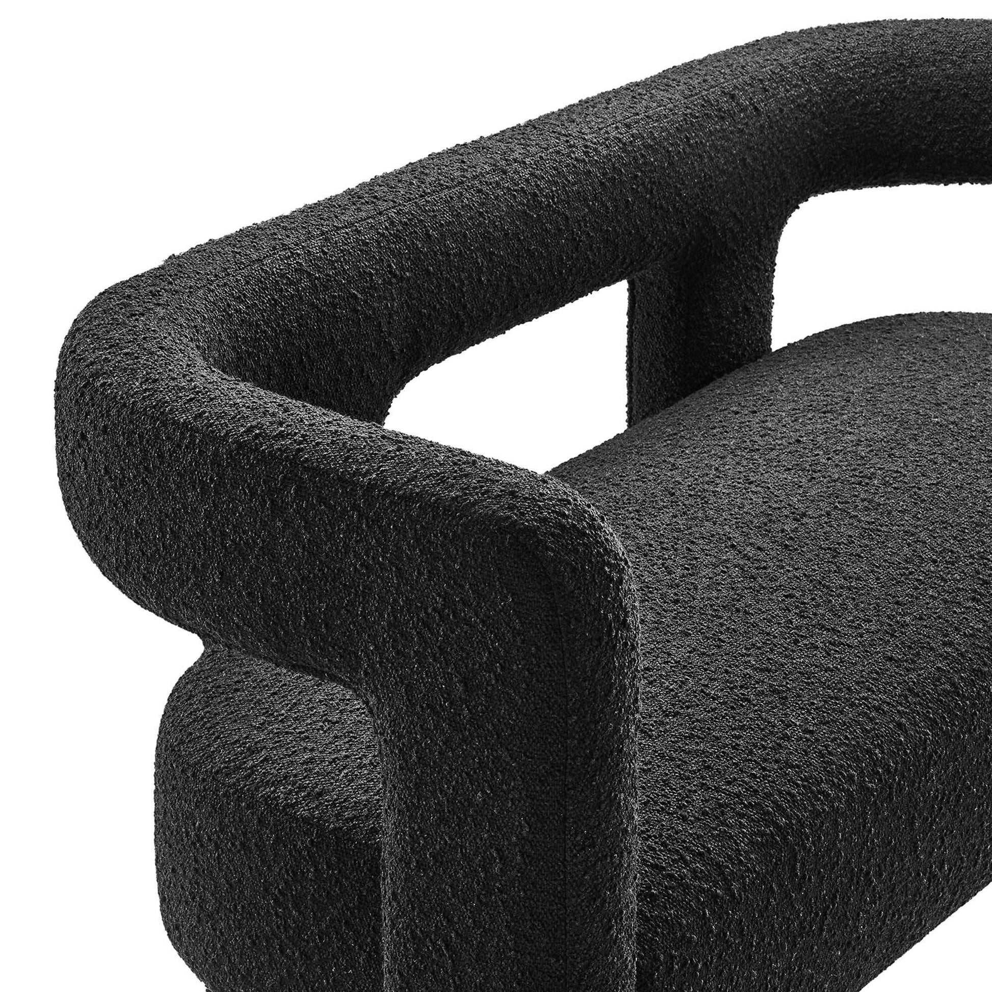 Kayla Boucle Upholstered Loveseat by Modway - Best Buy Furniture