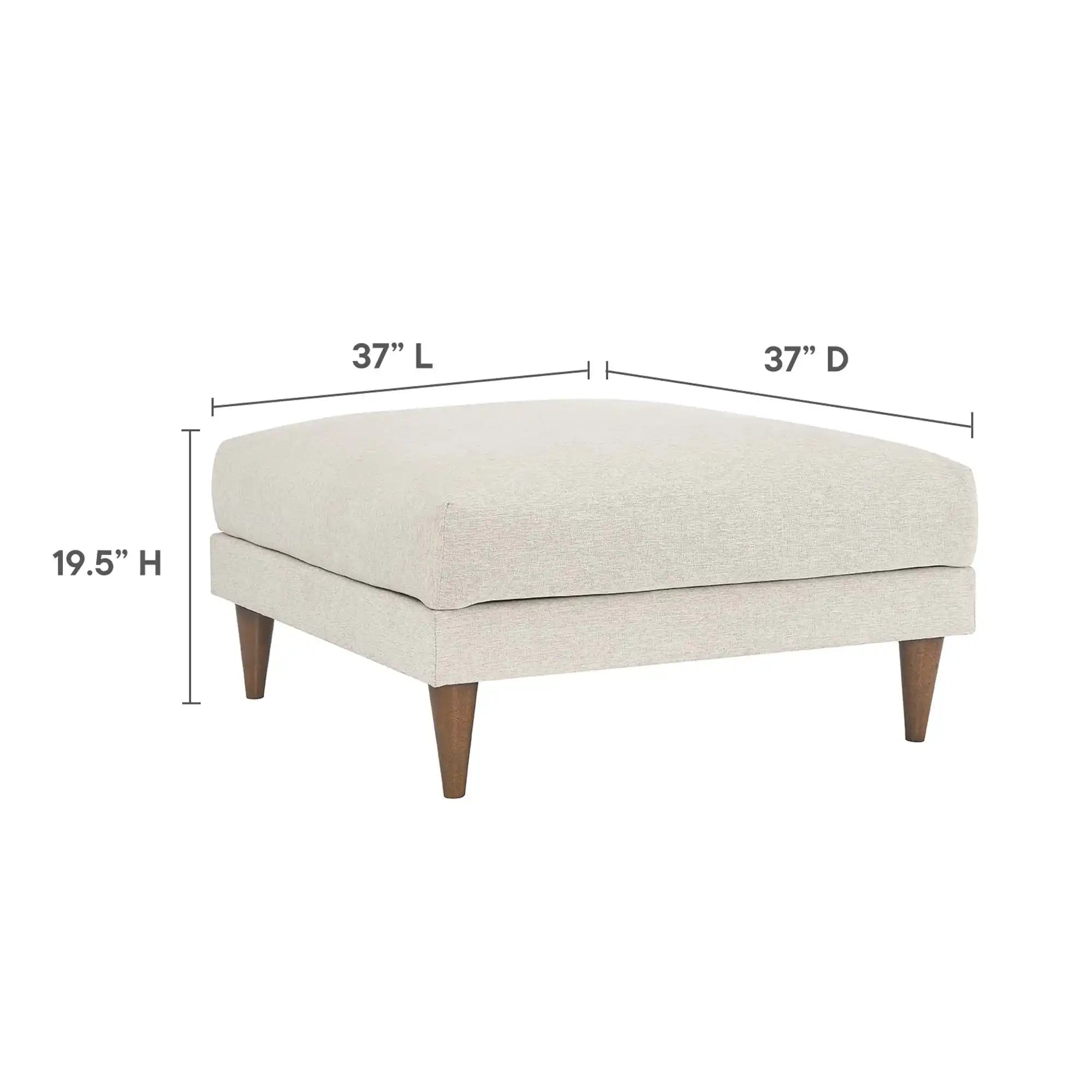 Zoya Down Filled Overstuffed Ottoman by Modway - Best Buy Furniture