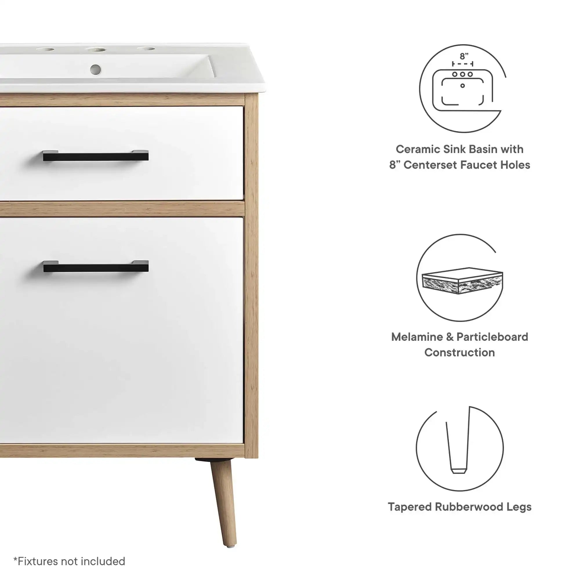 Maverick 24" Bathroom Vanity by Modway - Best Buy Furniture