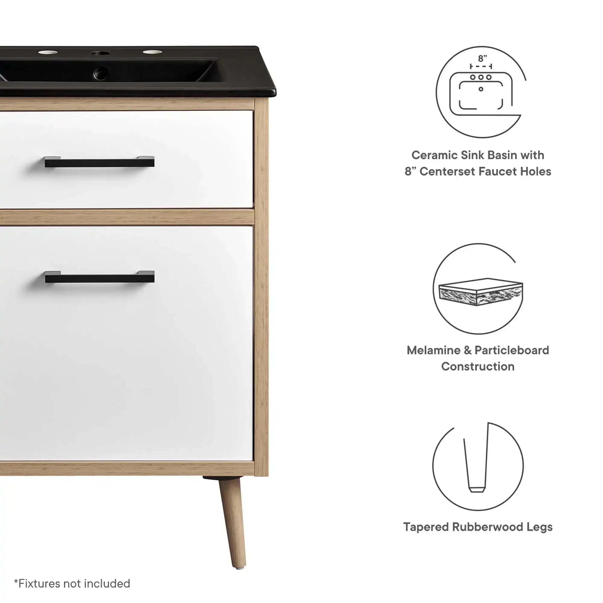 Maverick 24" Bathroom Vanity by Modway - Best Buy Furniture