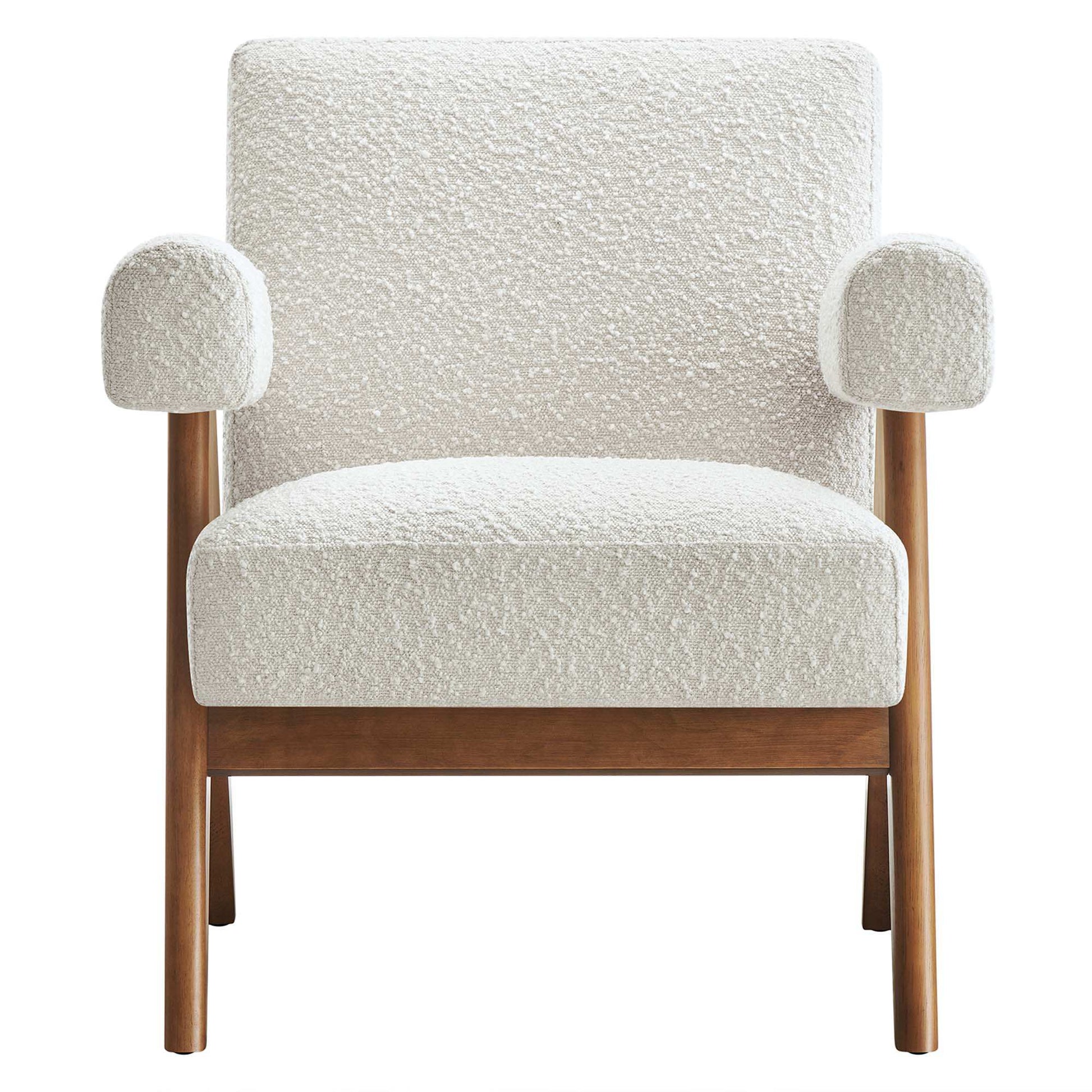 Lyra Boucle Fabric Armchair by Modway - Best Buy Furniture