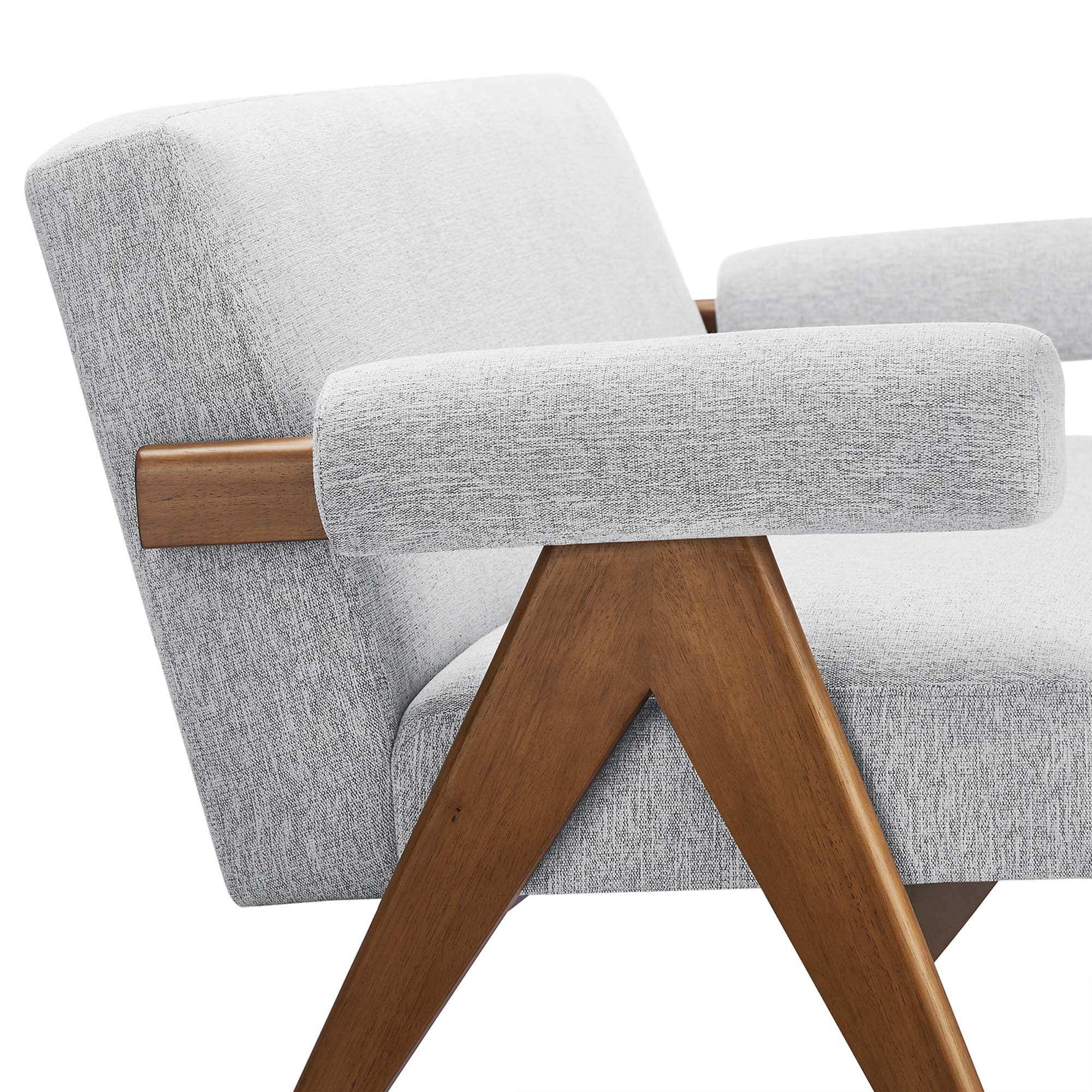 Lyra Fabric Loveseat by Modway - Best Buy Furniture