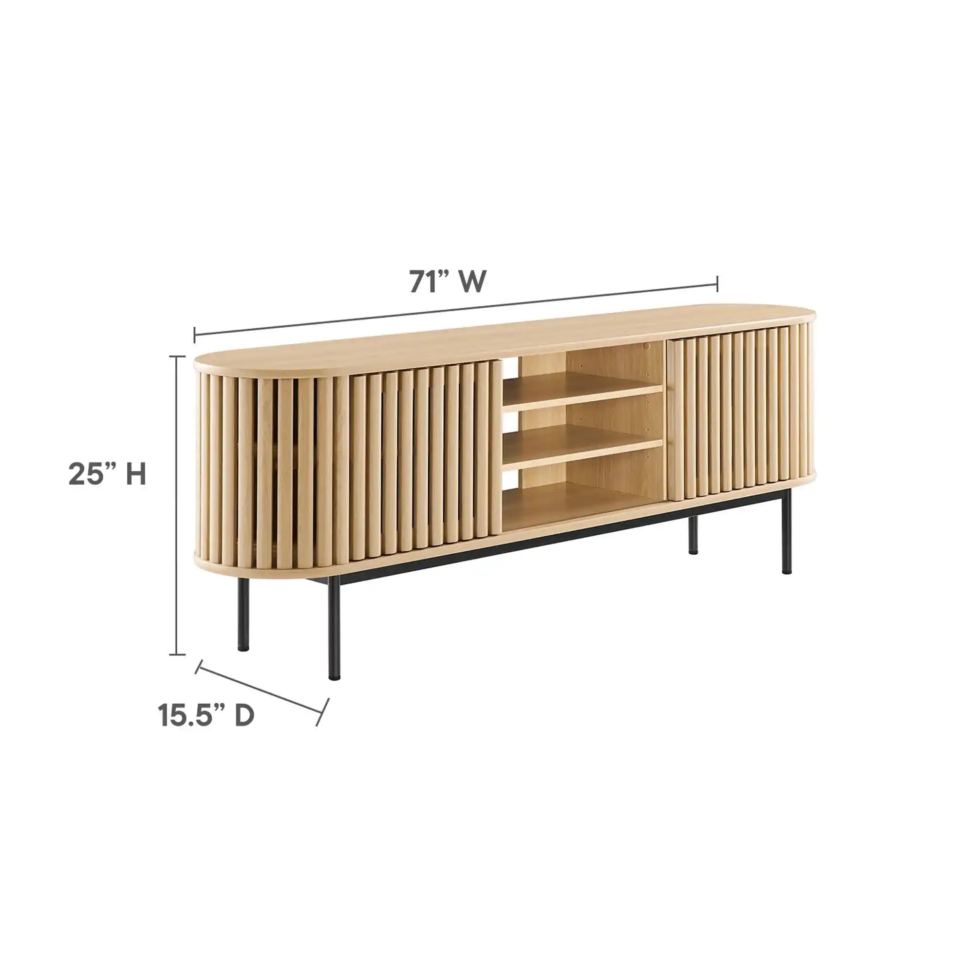 Fortitude 71" TV Stand by Modway - Best Buy Furniture