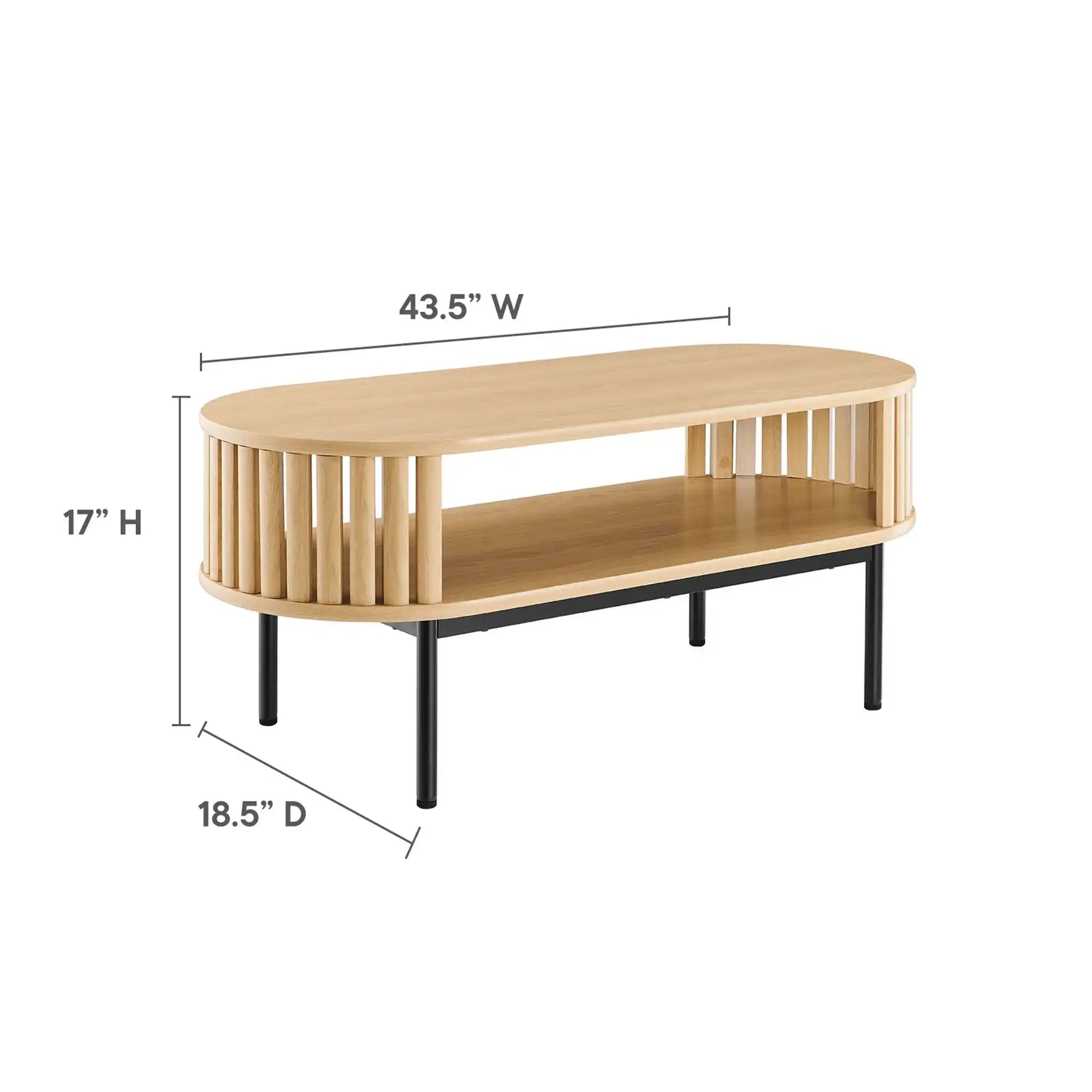 Fortitude Wood Coffee Table by Modway - Best Buy Furniture