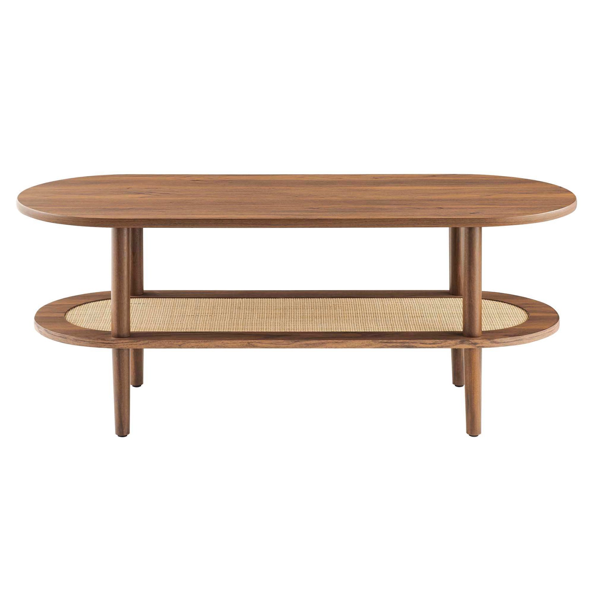 Torus Oval Coffee Table by Modway - Best Buy Furniture
