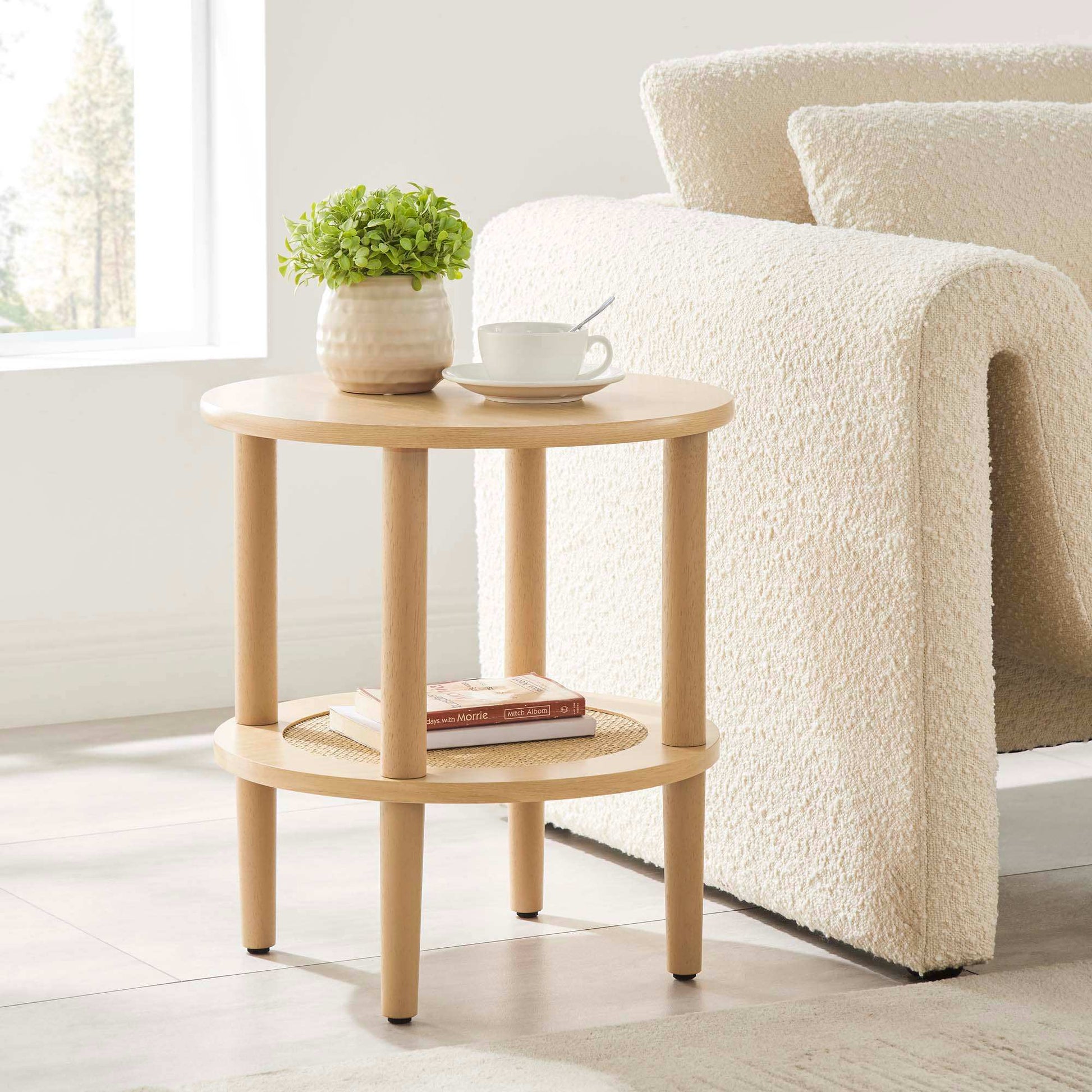 Torus Round Side Table by Modway - Best Buy Furniture