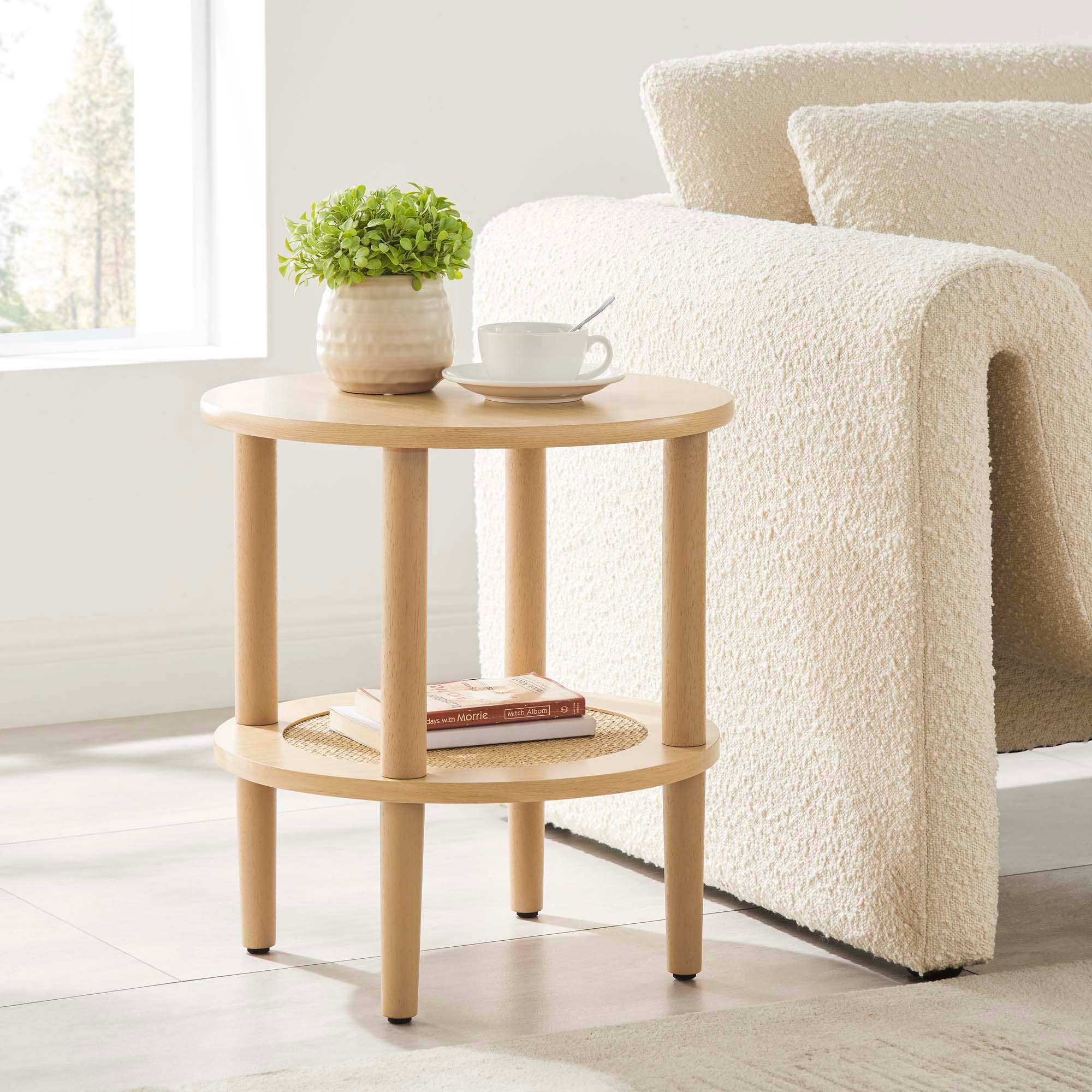 Torus Round Side Table by Modway - Best Buy Furniture
