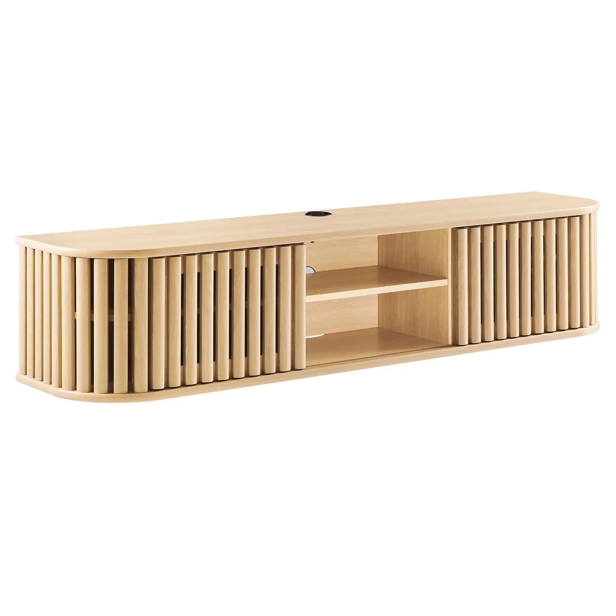 Fortitude 63" Wall-Mounted TV Stand by Modway - Best Buy Furniture