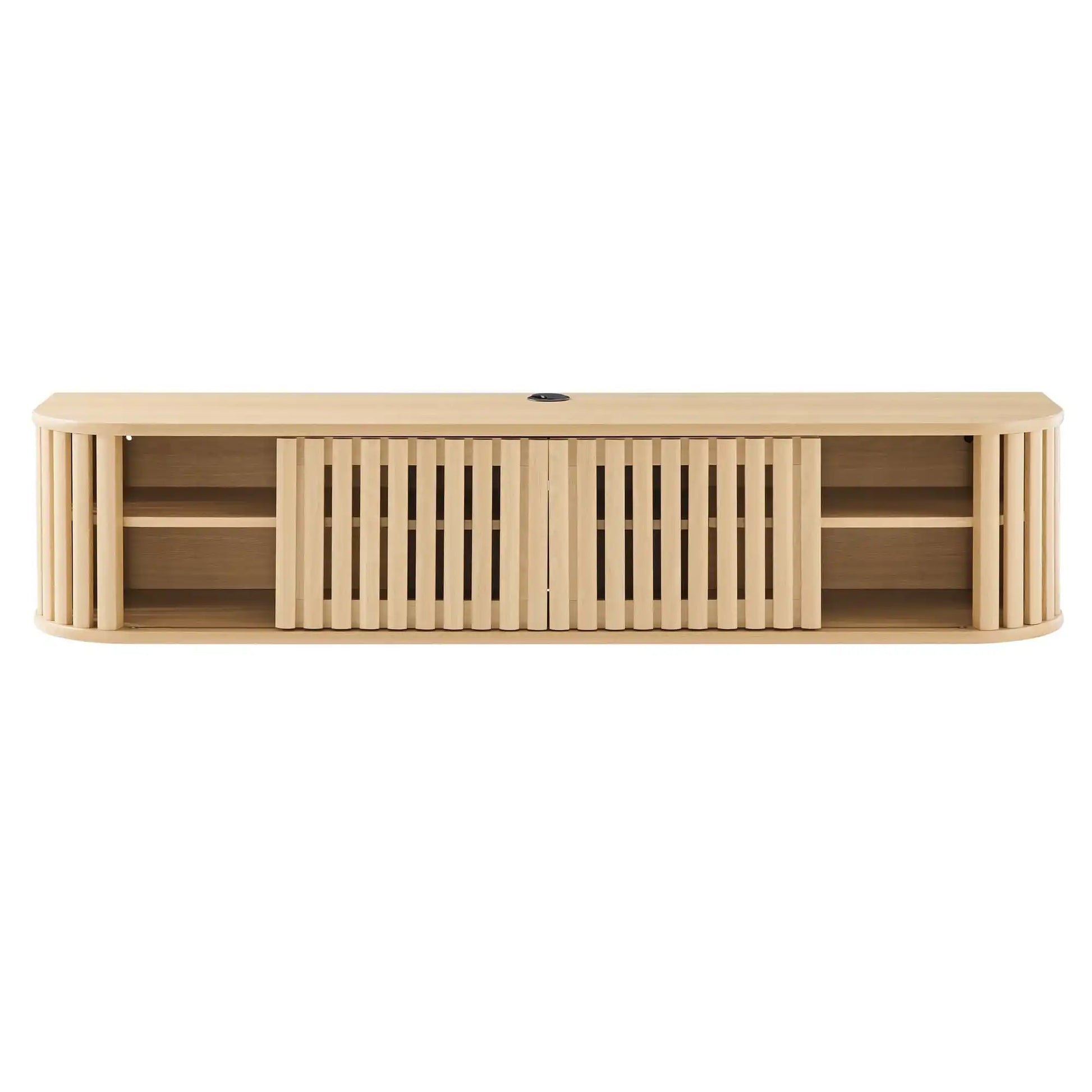 Fortitude 63" Wall-Mounted TV Stand by Modway - Best Buy Furniture
