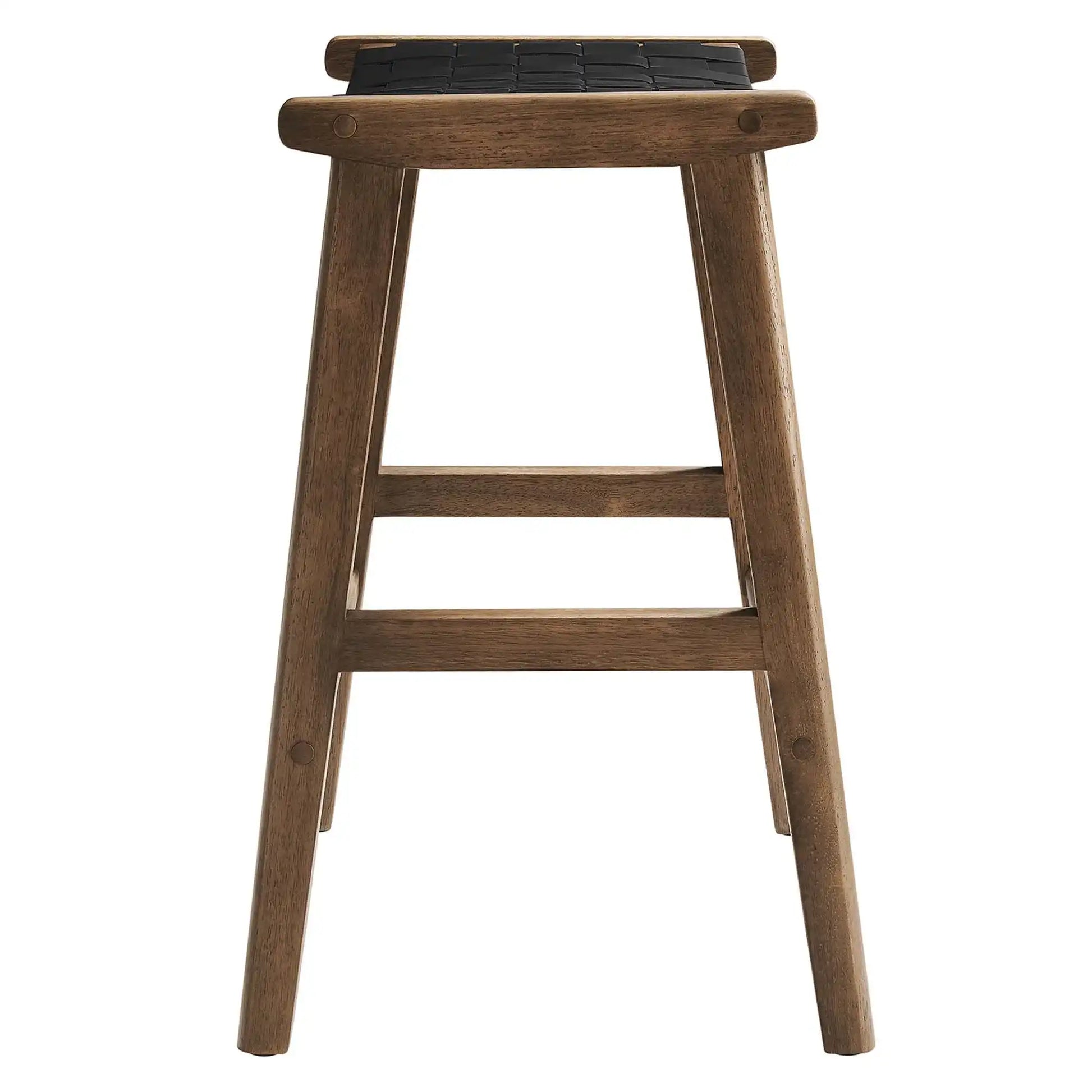 Saoirse Faux Leather Wood Counter Stool Set of 2 by Modway - Best Buy Furniture