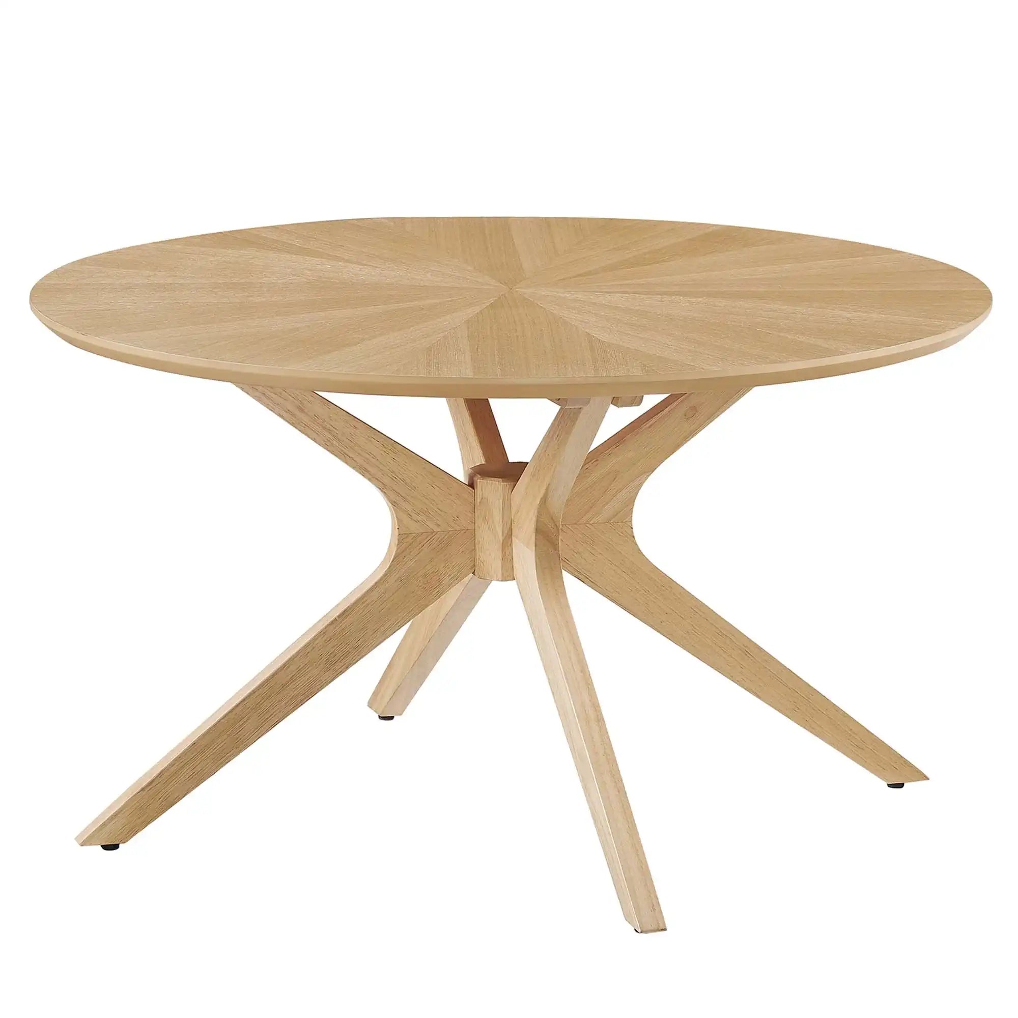 Crossroads Round Wood Coffee Table by Modway - Best Buy Furniture