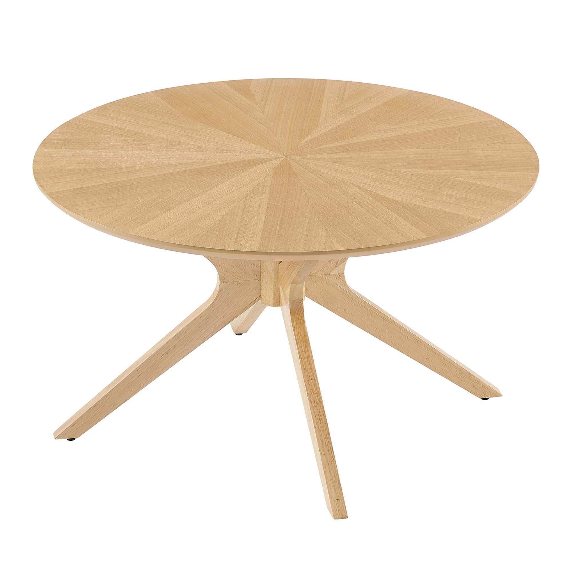 Crossroads Round Wood Coffee Table by Modway - Best Buy Furniture
