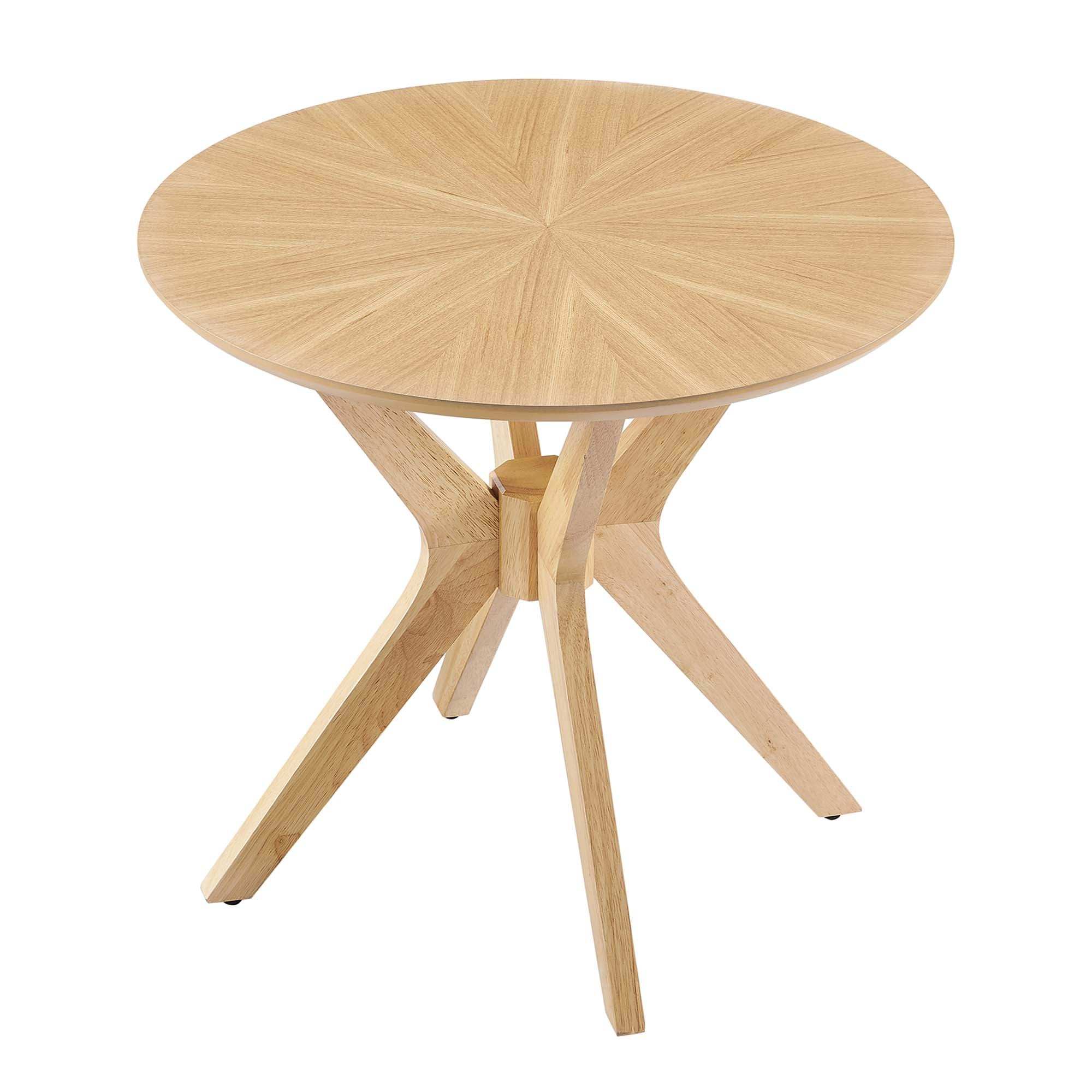 Crossroads 24� Round Wood Side Table by Modway - Best Buy Furniture