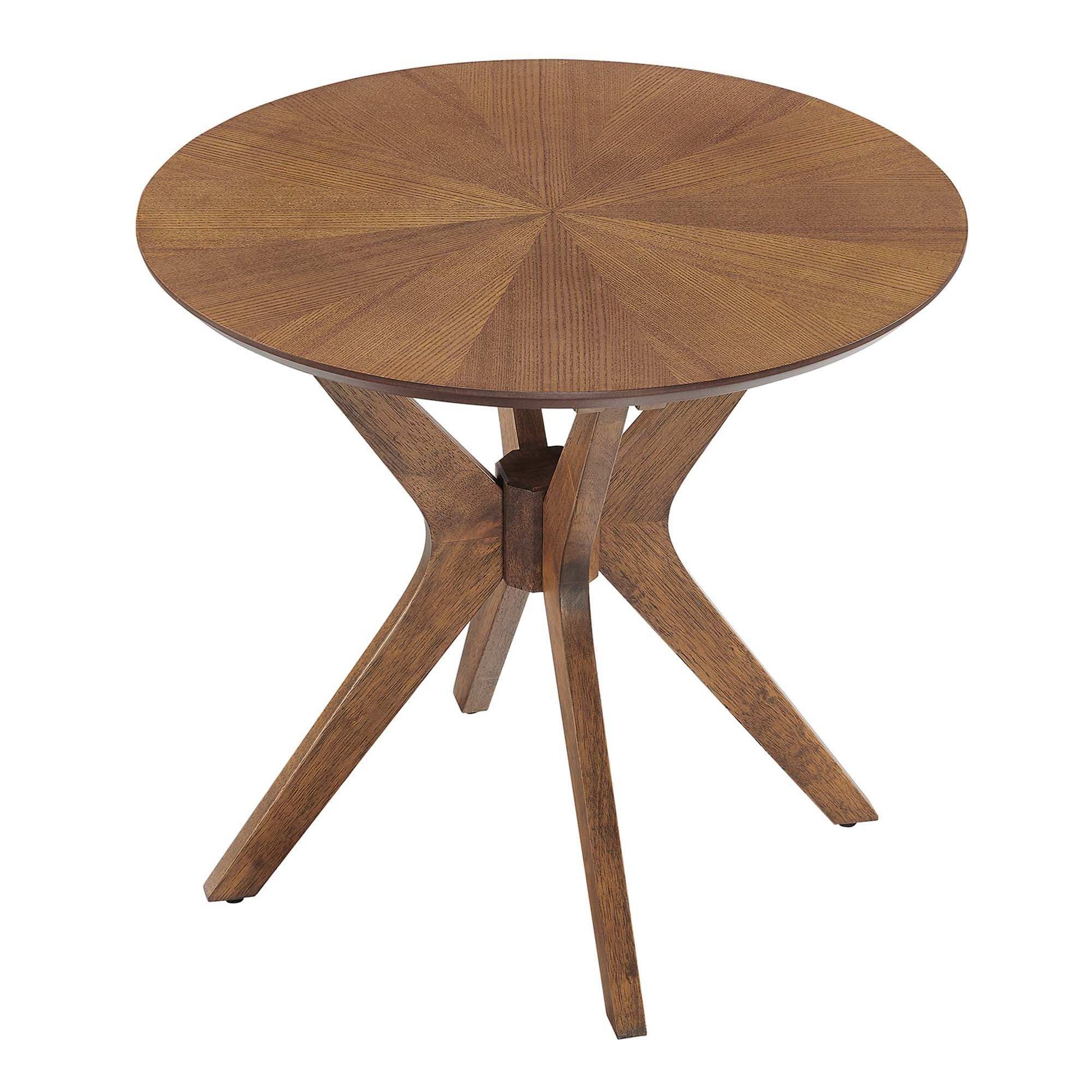 Crossroads 24� Round Wood Side Table by Modway - Best Buy Furniture
