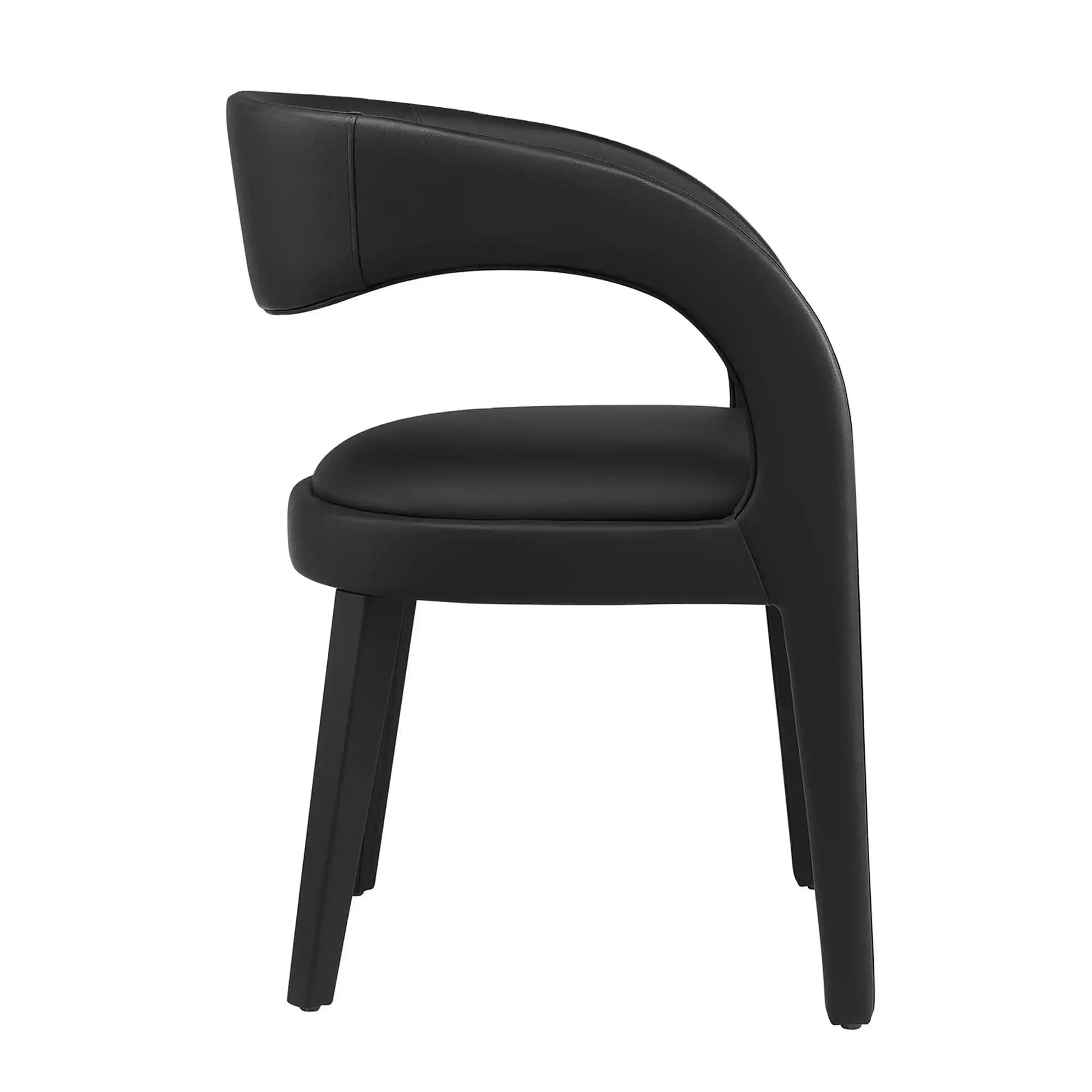 Pinnacle Vegan Leather Dining Chair Set of 2 by Modway - Best Buy Furniture
