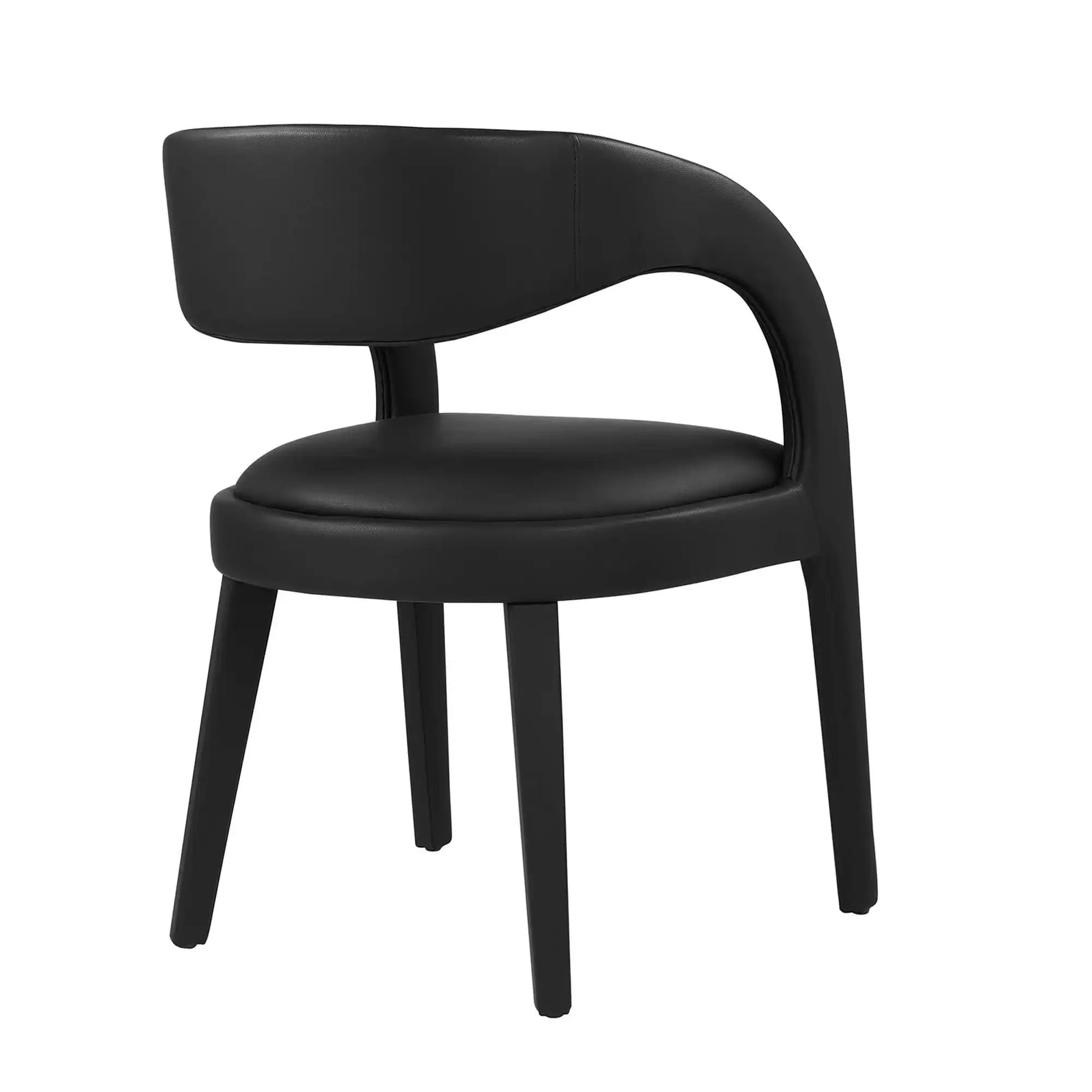 Pinnacle Vegan Leather Dining Chair Set of 2 by Modway - Best Buy Furniture