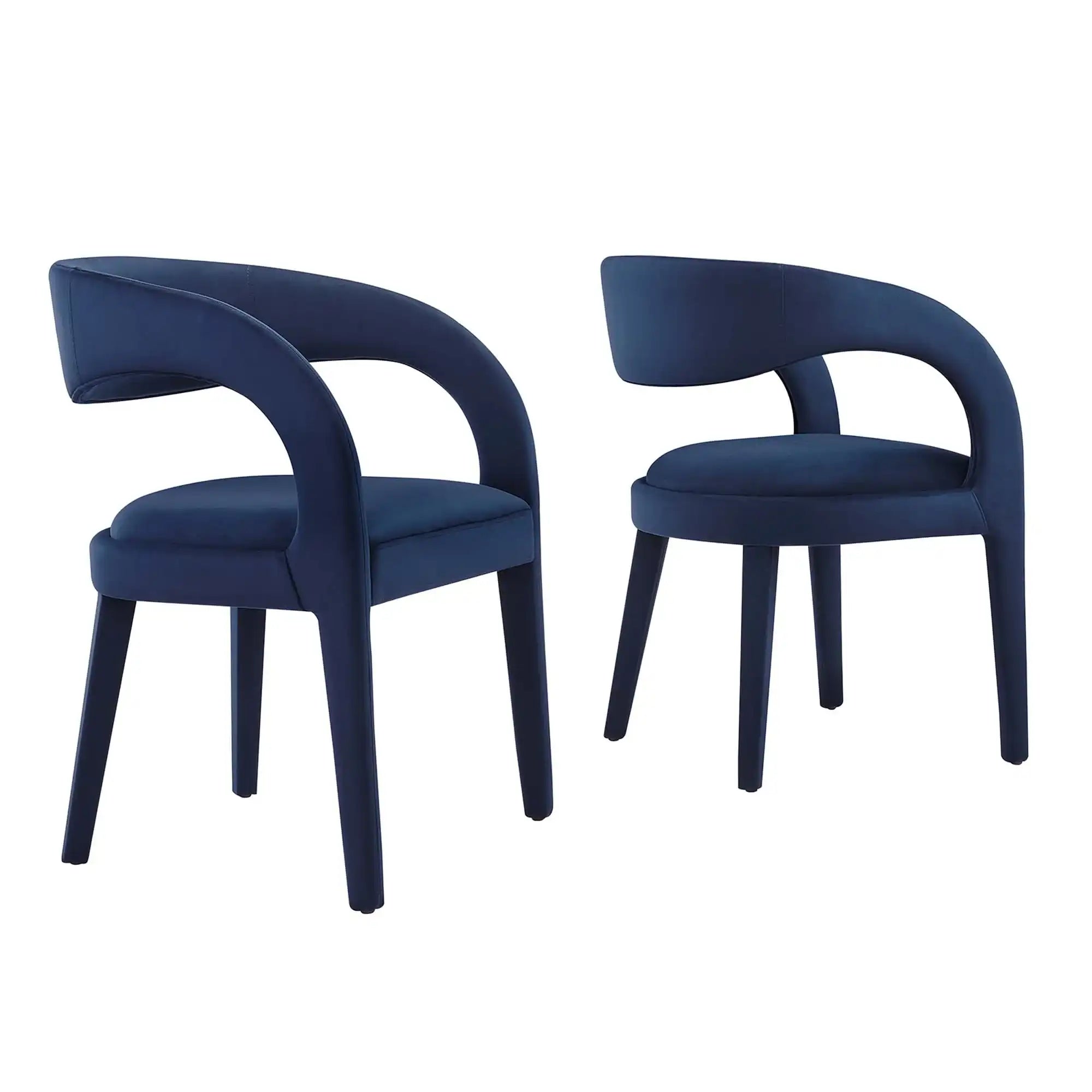 Pinnacle Performance Velvet Dining Chair Set of 2 by Modway - Best Buy Furniture