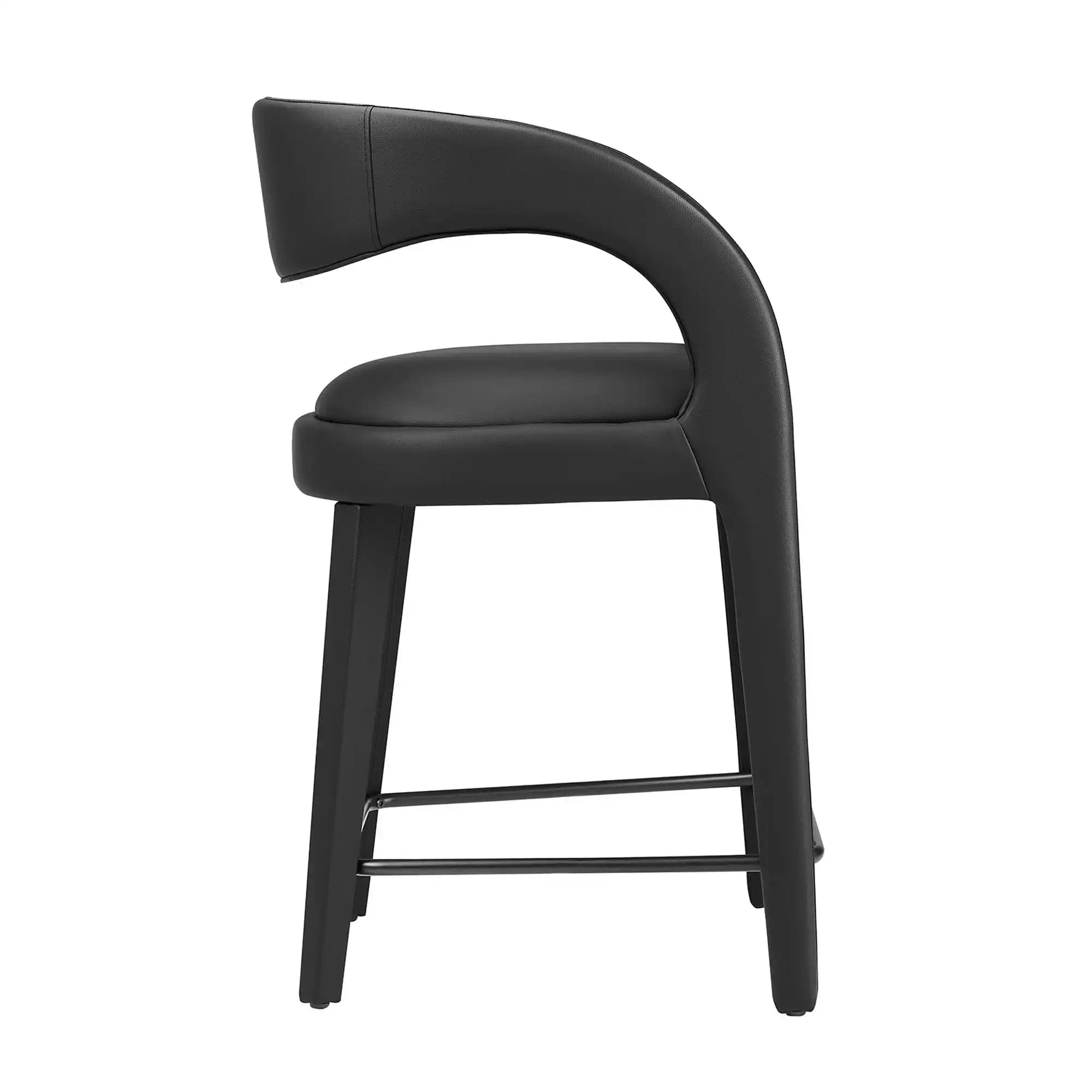 Pinnacle Vegan Leather Counter Stool Set of 2 by Modway - Best Buy Furniture