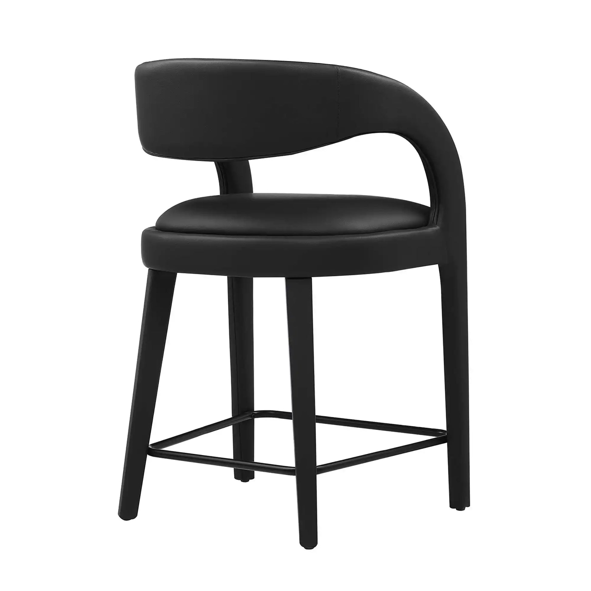 Pinnacle Vegan Leather Counter Stool Set of 2 by Modway - Best Buy Furniture