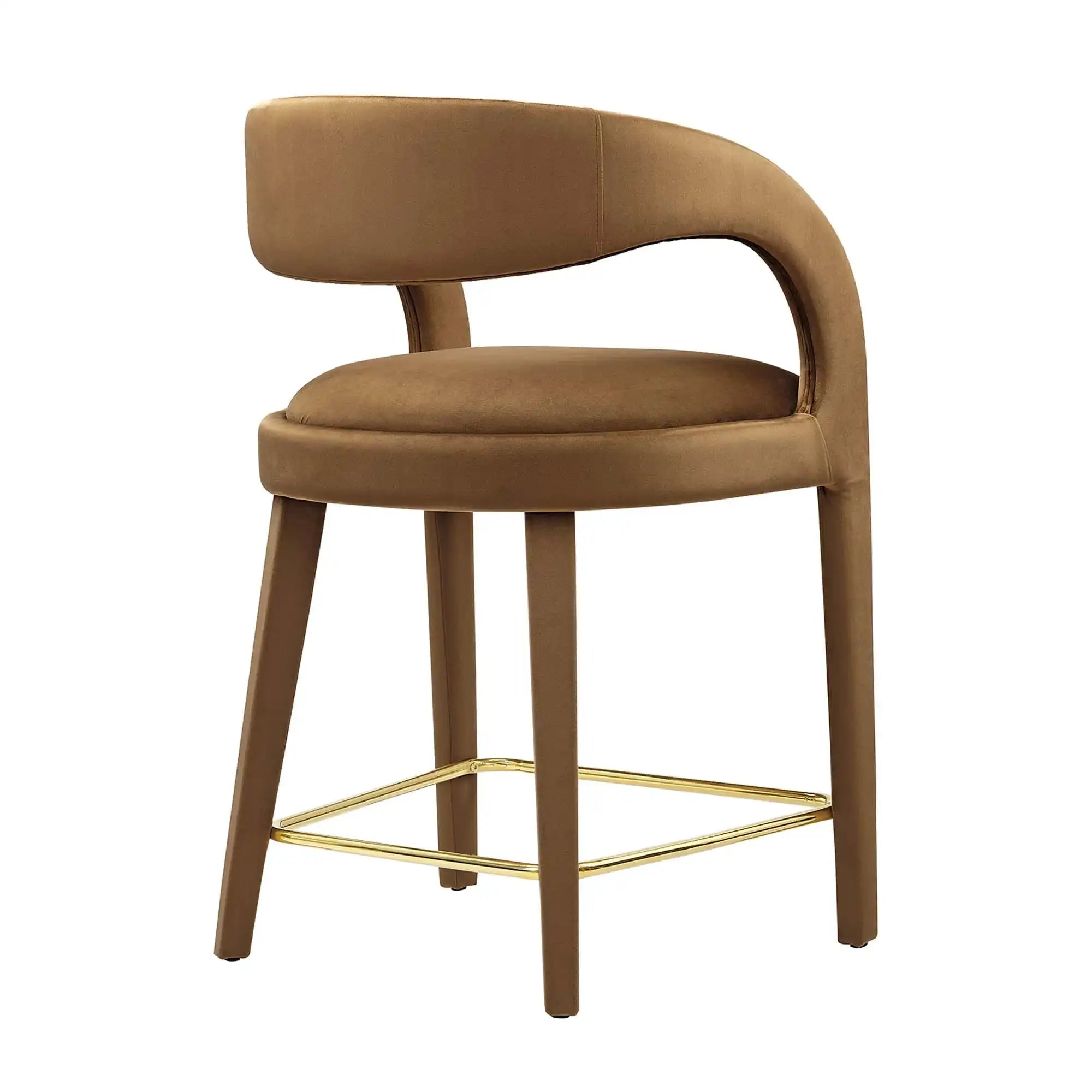 Pinnacle Performance Velvet Counter Stool Set of 2 by Modway - Best Buy Furniture