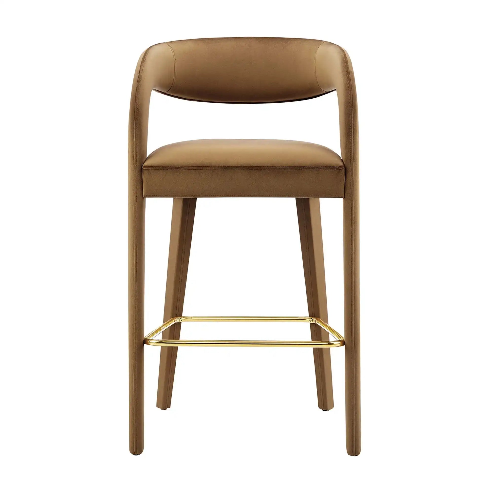 Pinnacle Performance Velvet Bar Stool Set of 2 by Modway - Best Buy Furniture