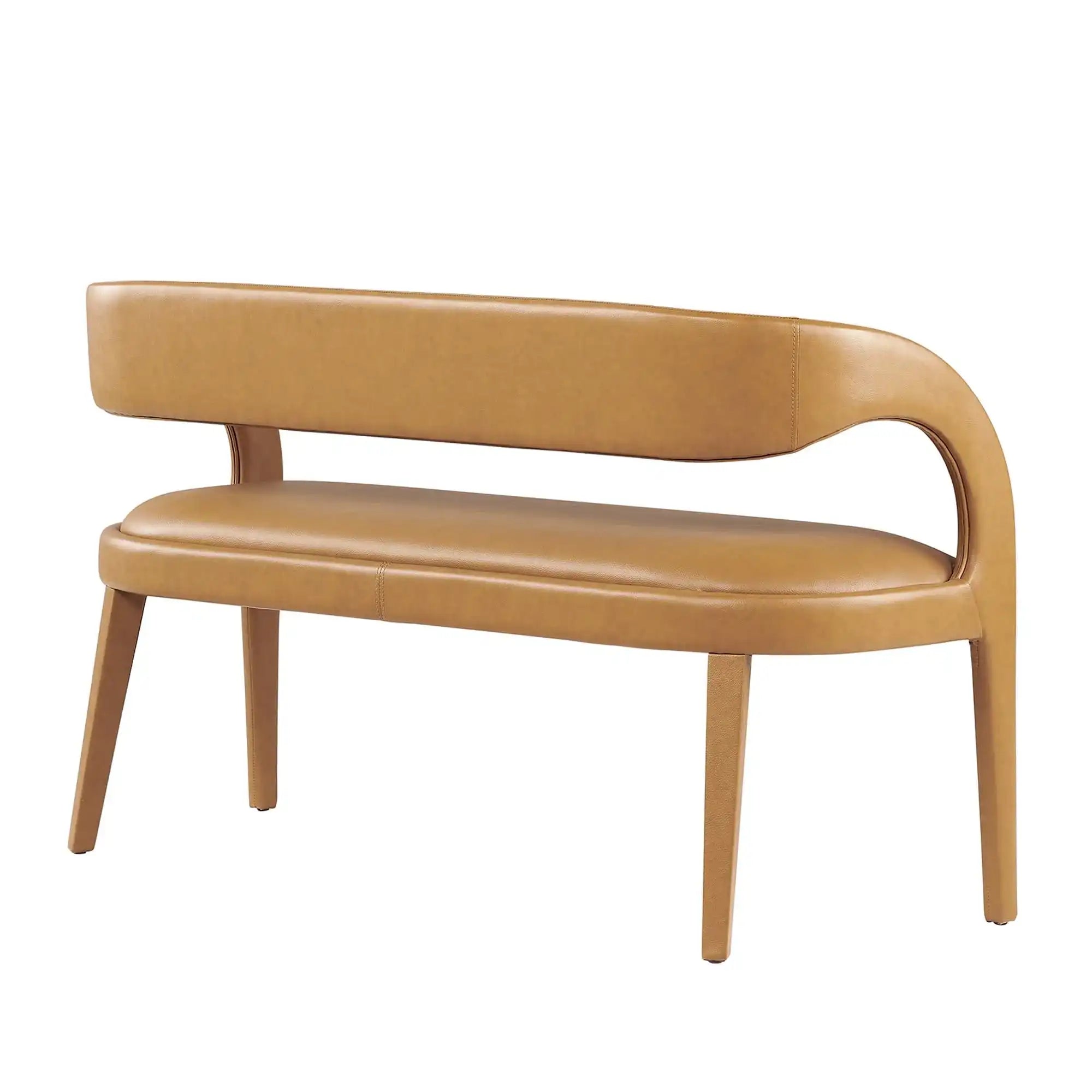 Pinnacle Vegan Leather Accent Bench by Modway - Best Buy Furniture