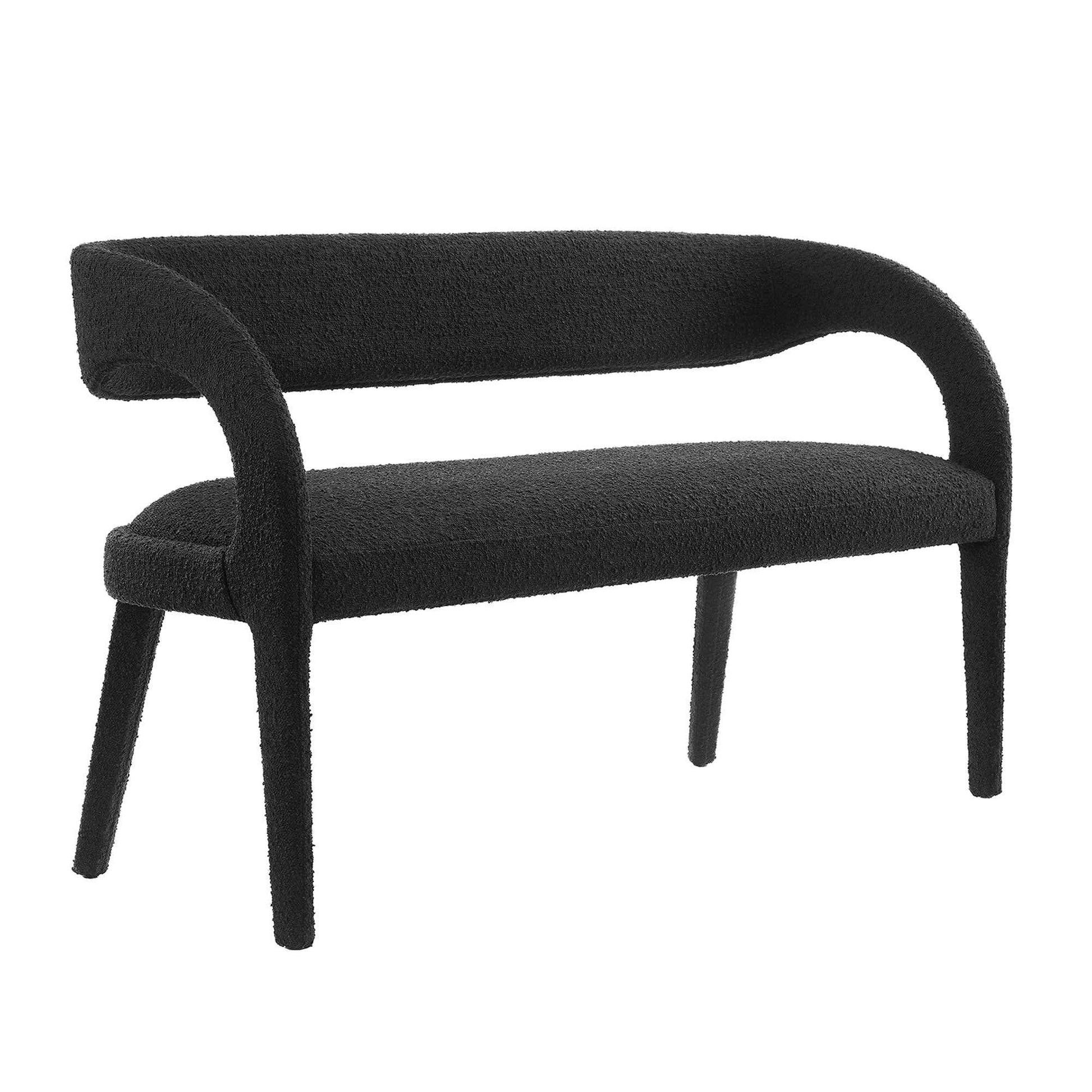 Pinnacle Boucle Fabric Accent Bench by Modway - Best Buy Furniture