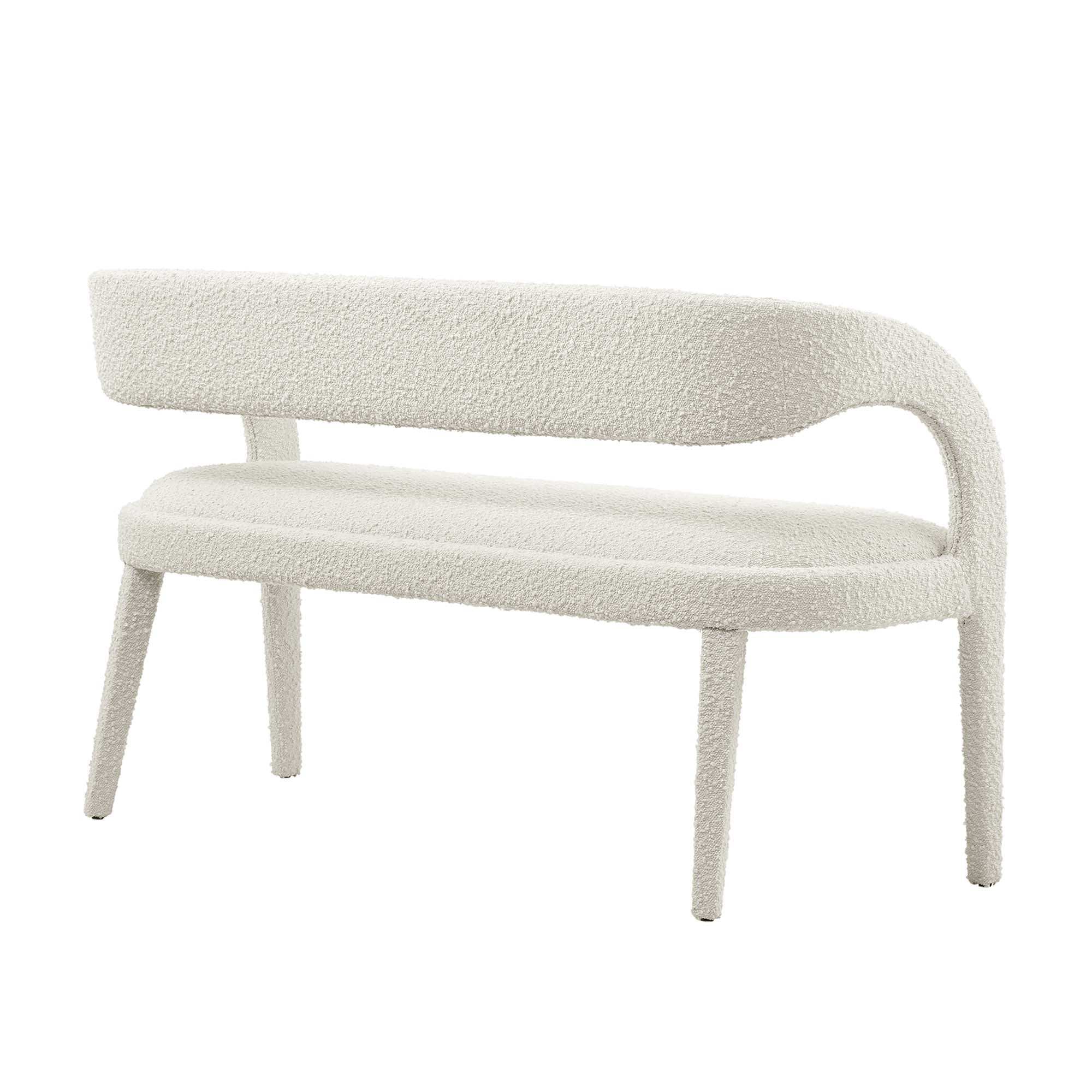 Pinnacle Boucle Fabric Accent Bench by Modway - Best Buy Furniture