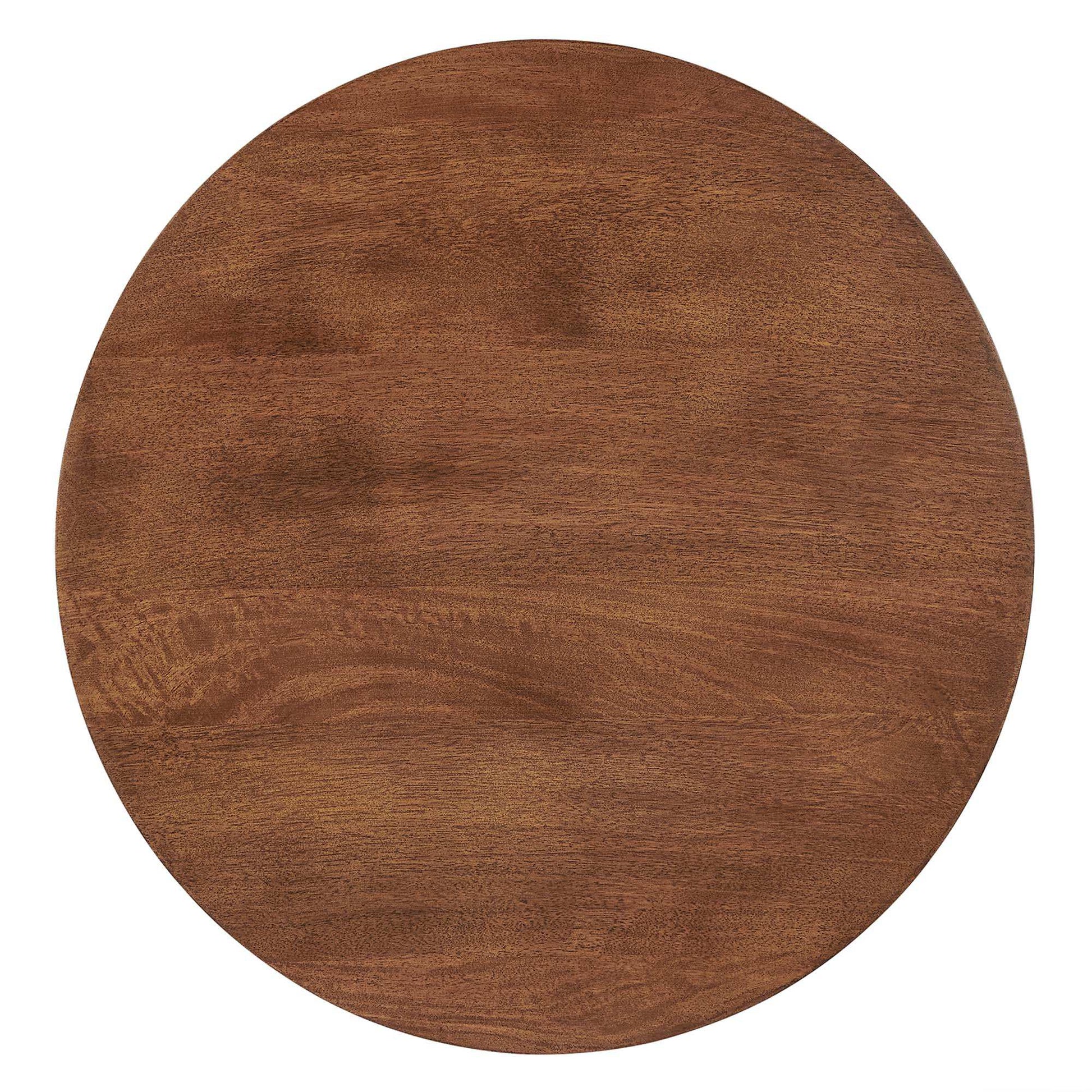 Lina Round Wood Side Table by Modway - Best Buy Furniture