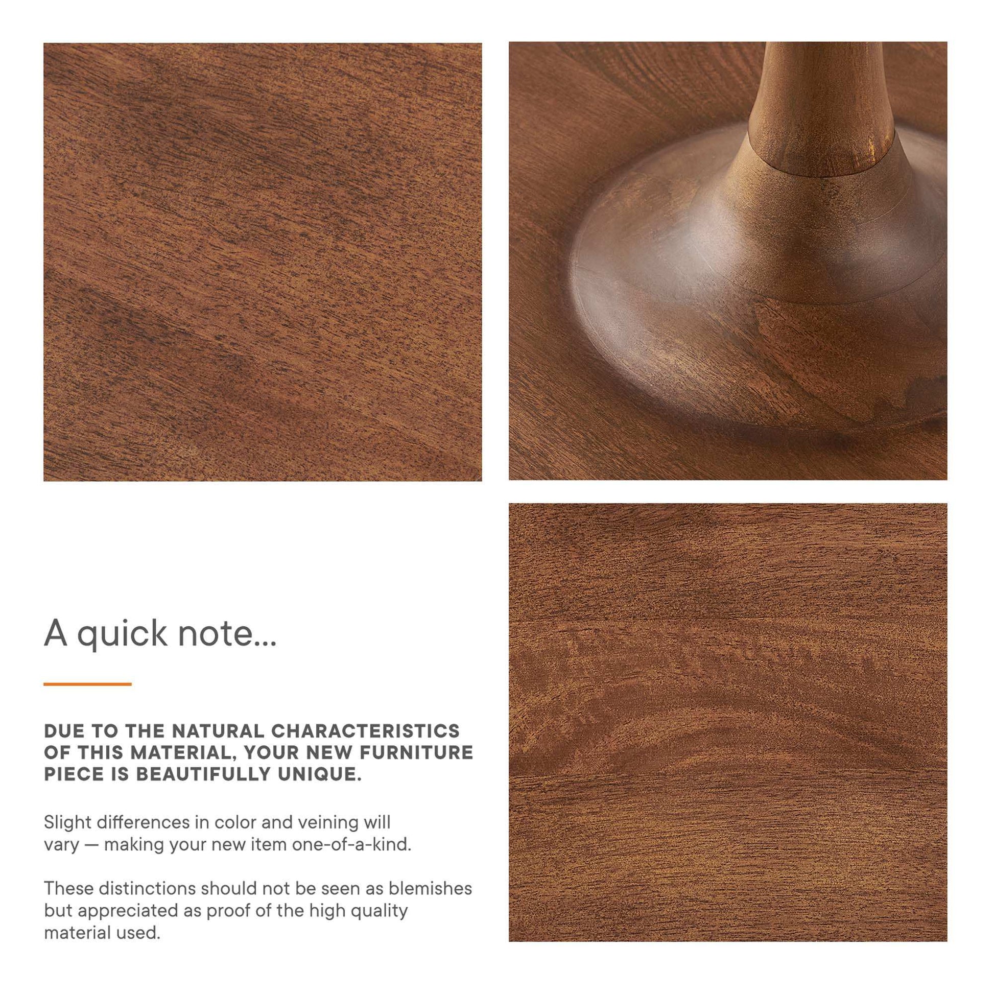 Lina Round Wood Side Table by Modway - Best Buy Furniture