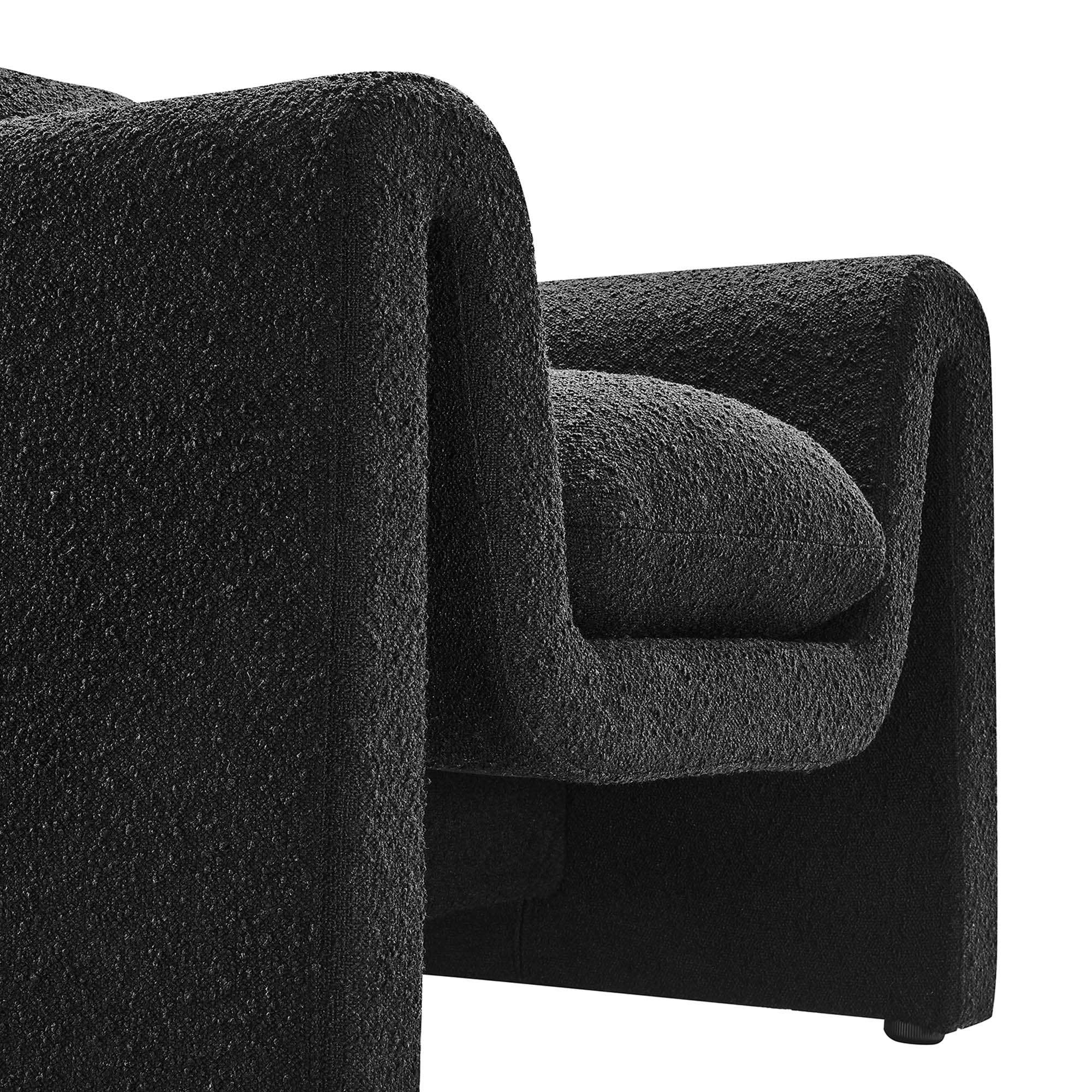 Waverly Boucle Upholstered Armchair by Modway - Best Buy Furniture