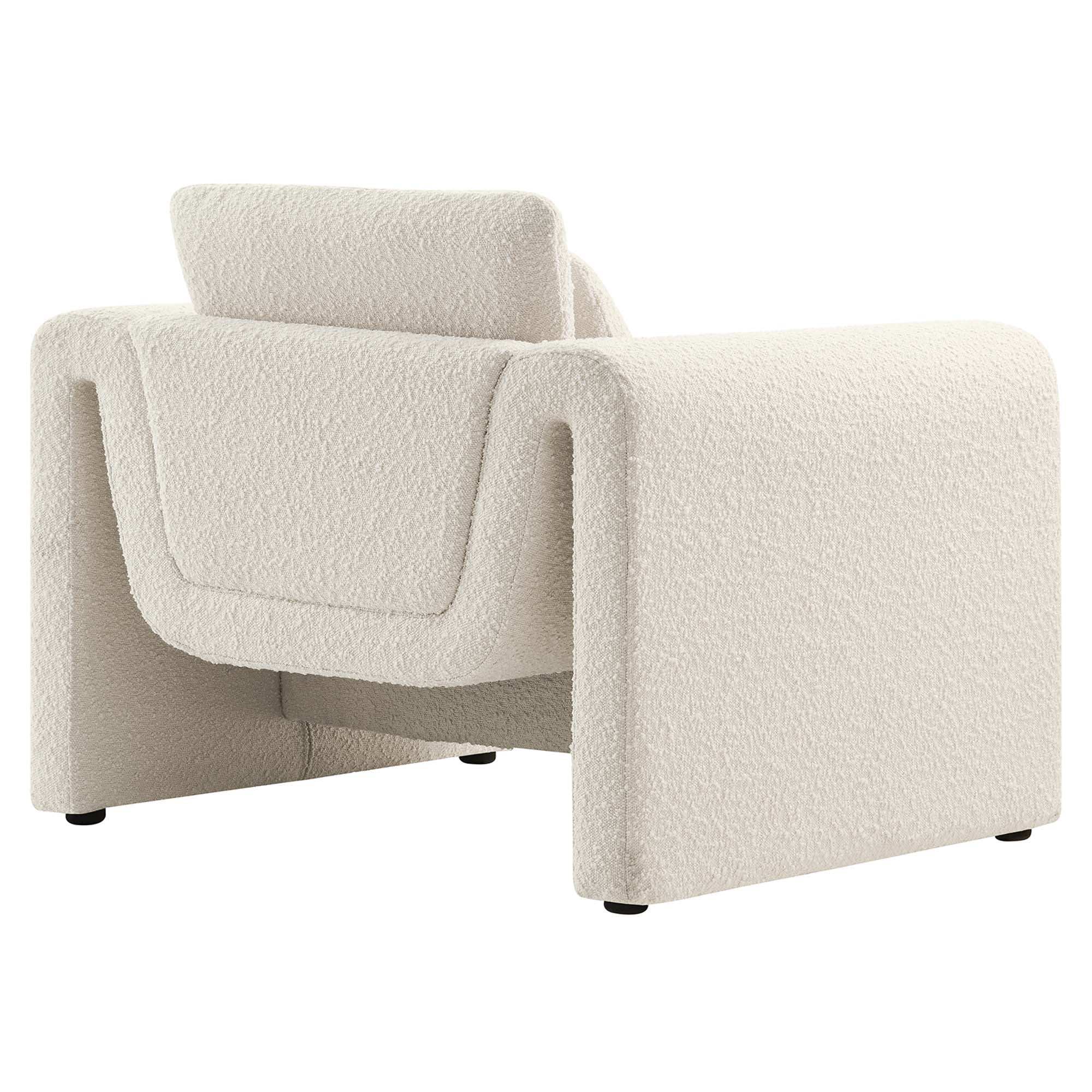 Waverly Boucle Upholstered Armchair by Modway - Best Buy Furniture
