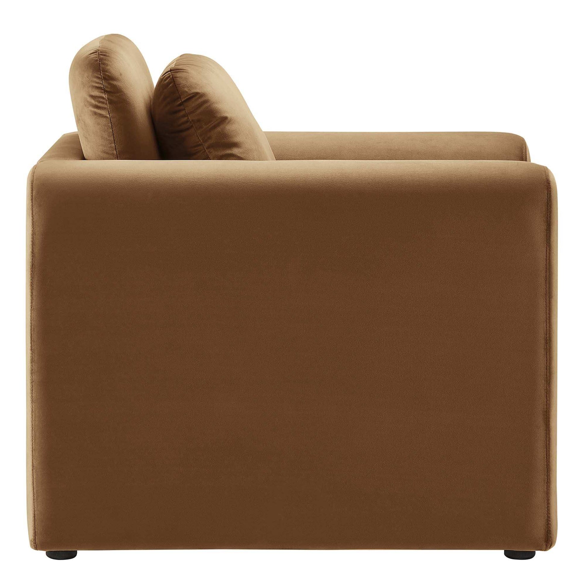 Waverly Performance Velvet Armchair by Modway - Best Buy Furniture