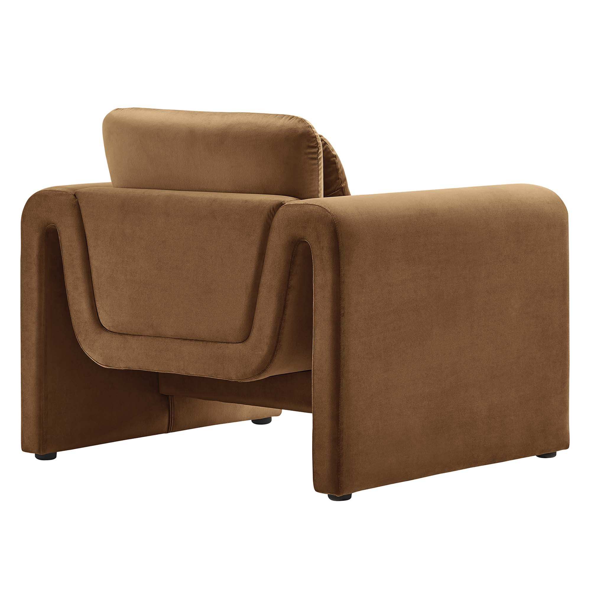 Waverly Performance Velvet Armchair by Modway - Best Buy Furniture