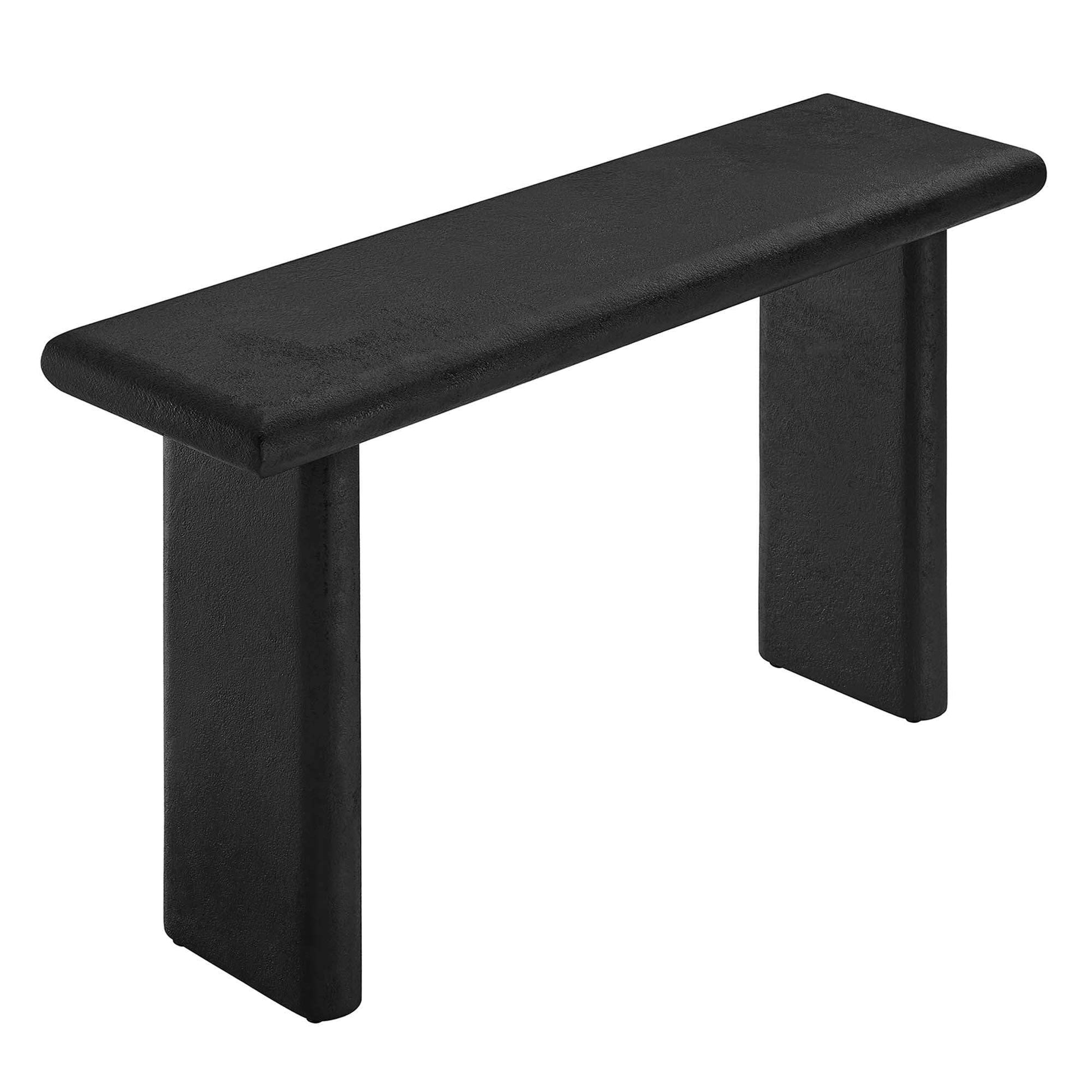 Relic Concrete Textured Console Table by Modway - Best Buy Furniture