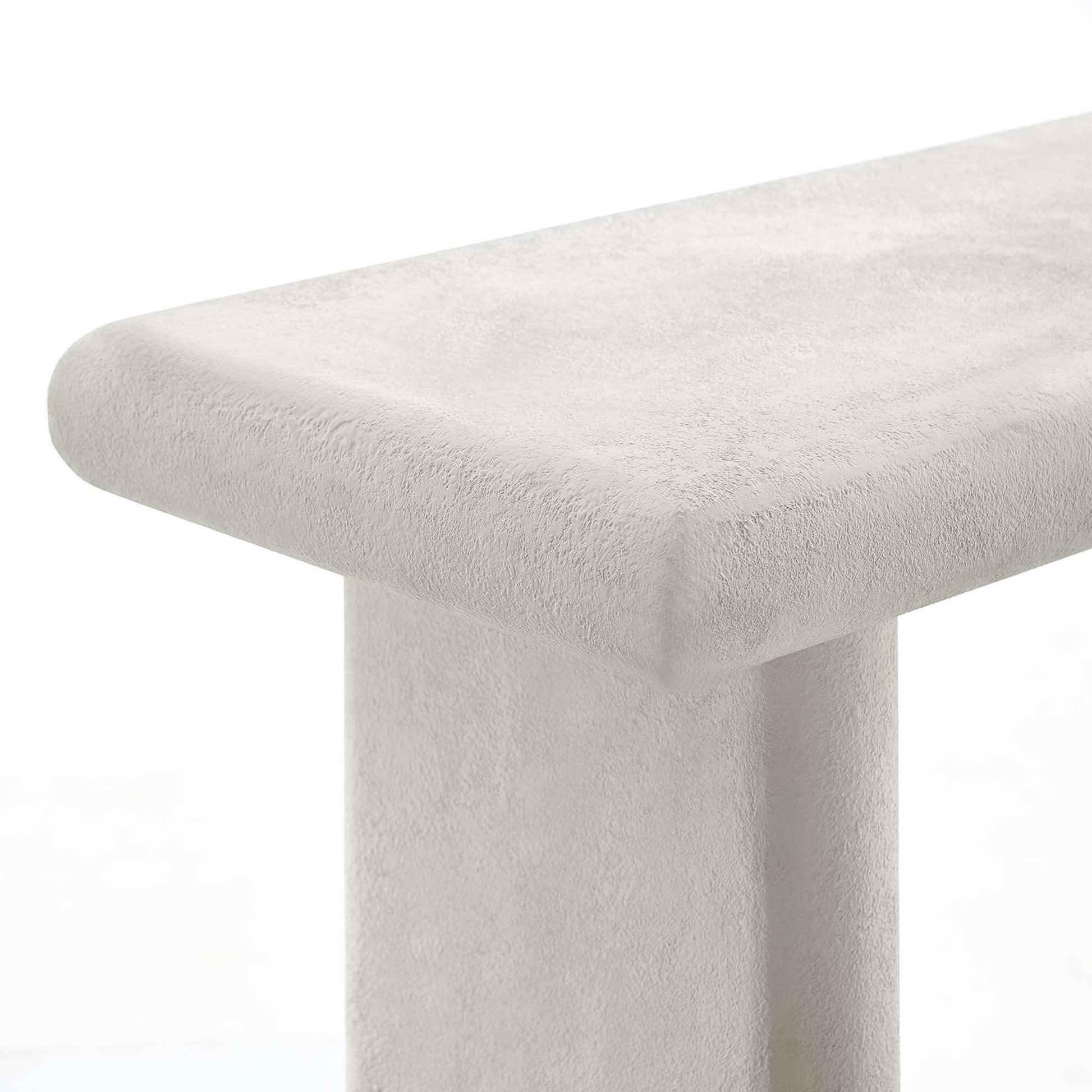 Relic Concrete Textured Console Table by Modway - Best Buy Furniture
